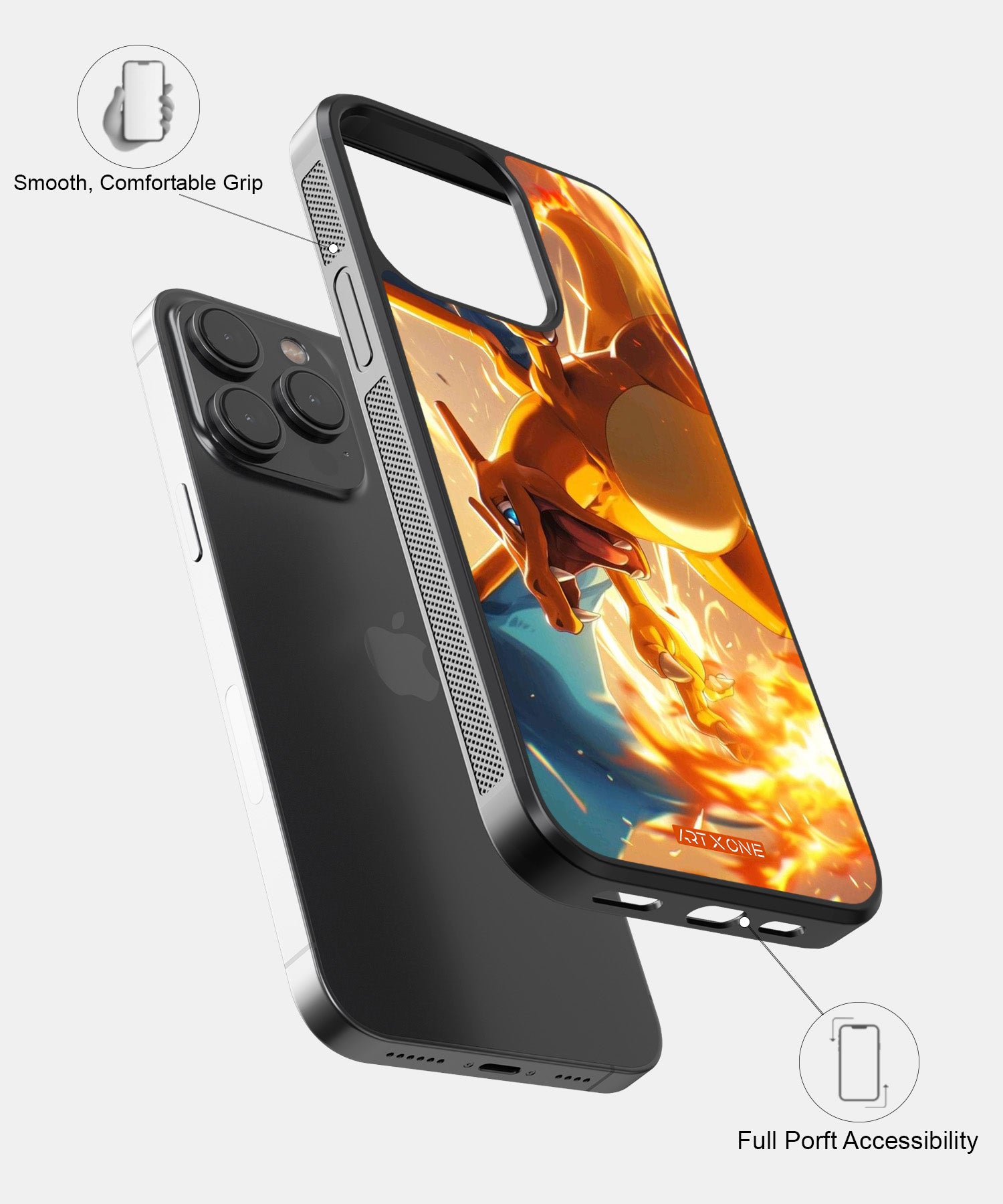 Cartoon (Charizad) Mobile Back Cover
