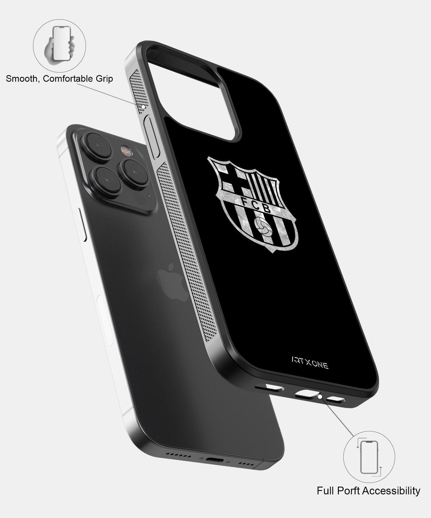 Football (FC Barcelona) Mobile Back Cover