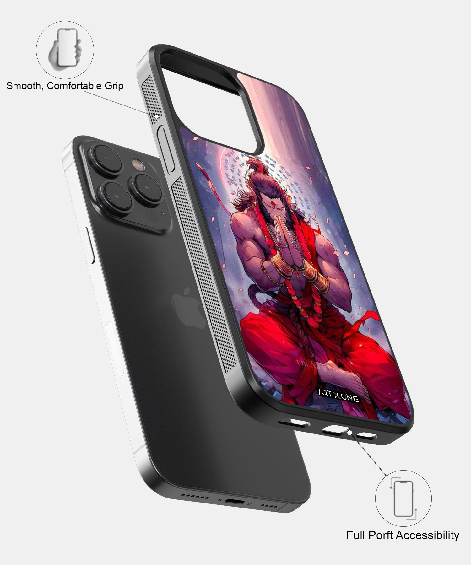 Hindu Gods (Hanuman) Mobile Back Cover