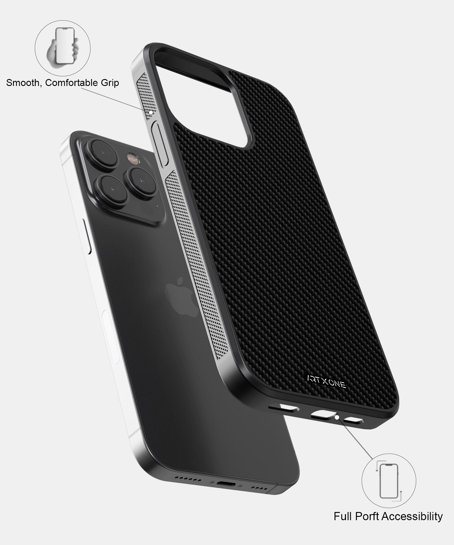 Premium Carbon Fibre Mobile Back Cover