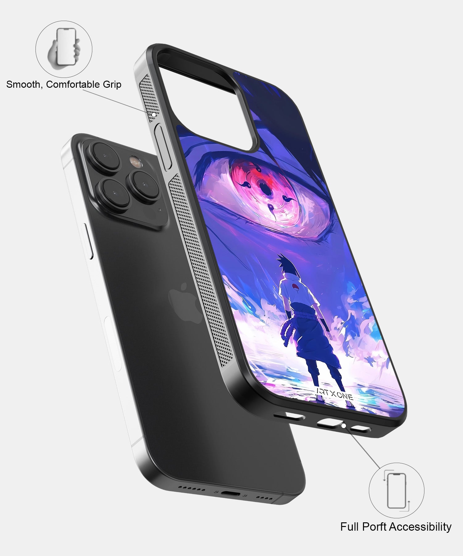 Sasuke Sharingan Mobile Back Cover