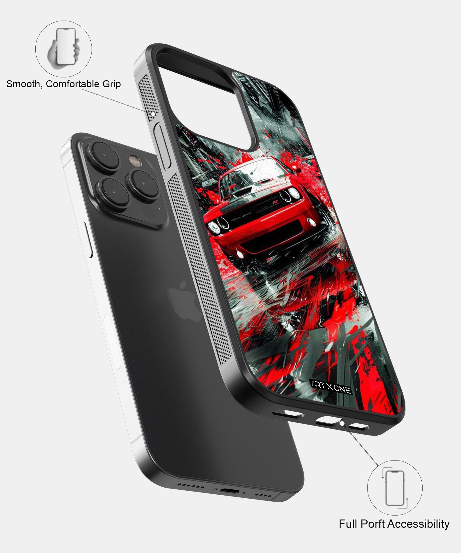 Sports Car (Hell Cat) Mobile Back Cover