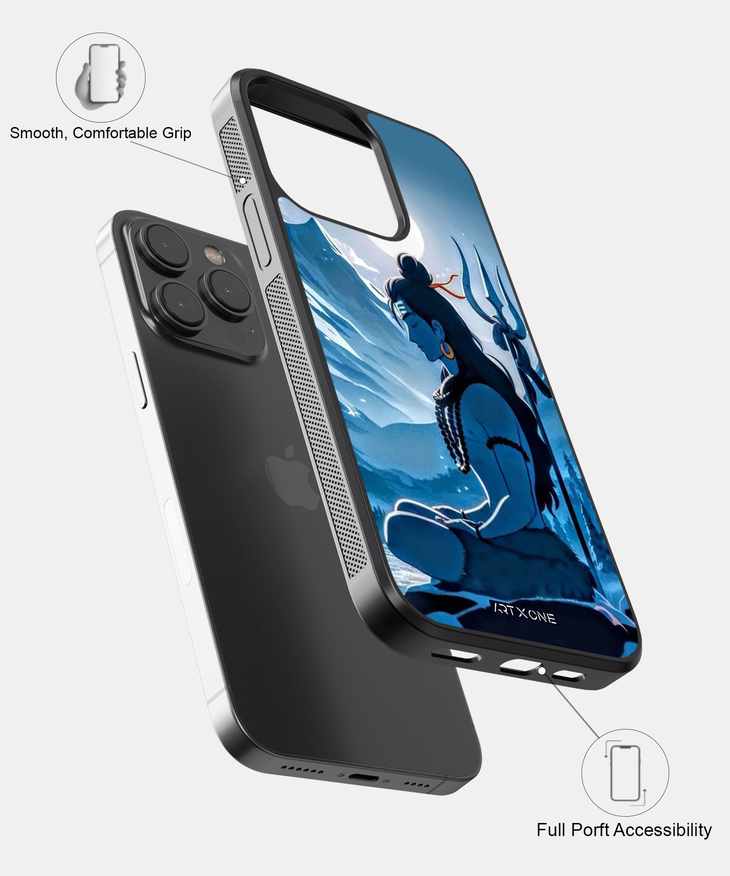 Hindu Gods (Mahadev Shiv) Mobile Back Cover