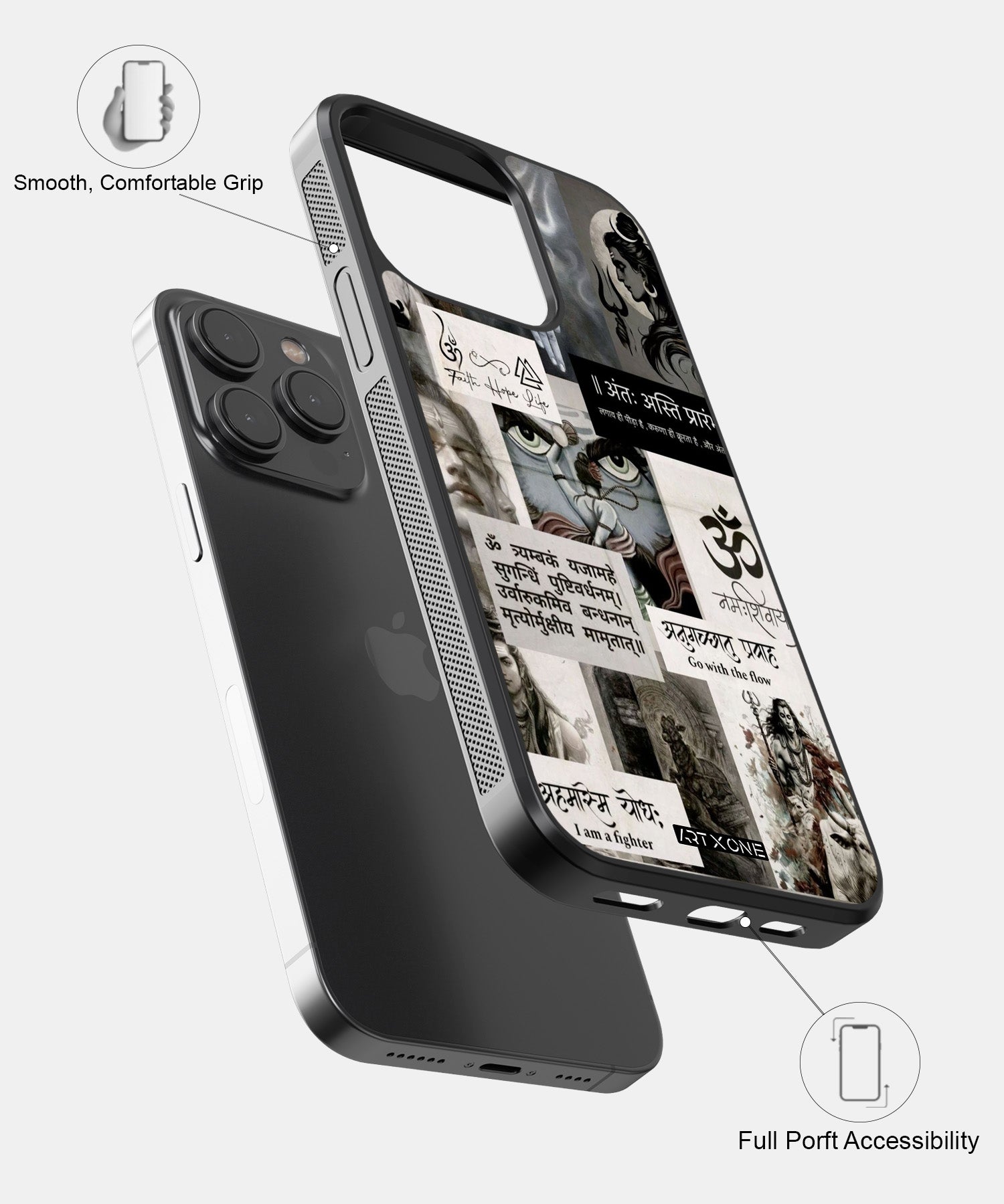 Hindu Gods (OM) Mobile Back Cover