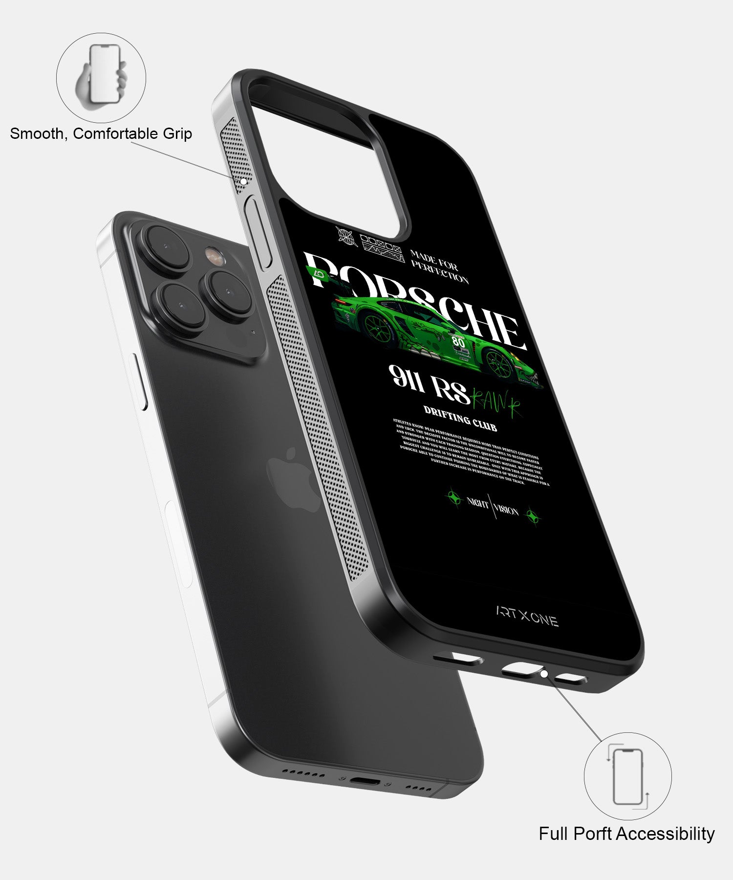 Sports Car (Porsche Drifiting Club) Mobile Back Cover