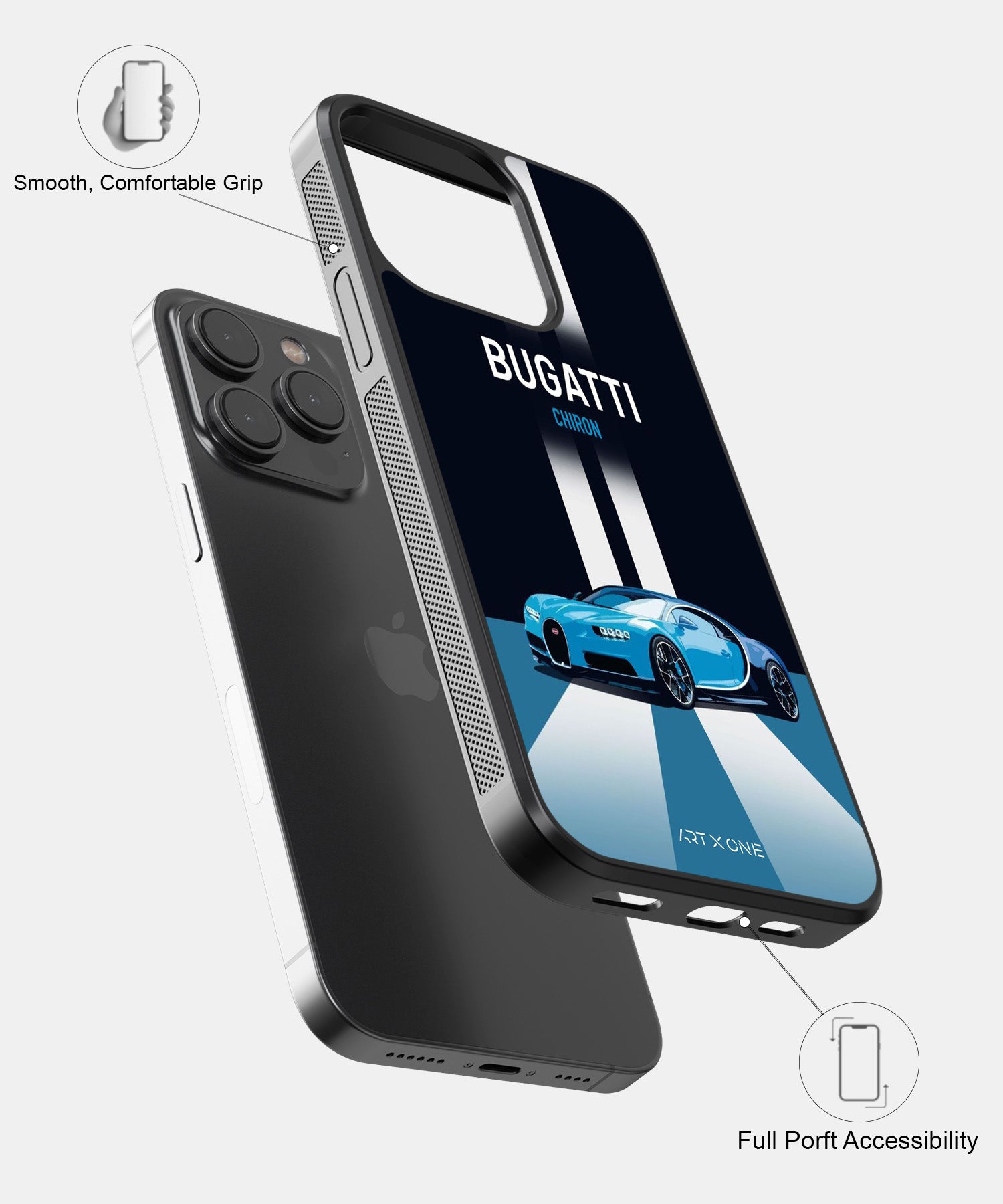 Sports Car (Bugatti Chiron) Mobile Back Cover