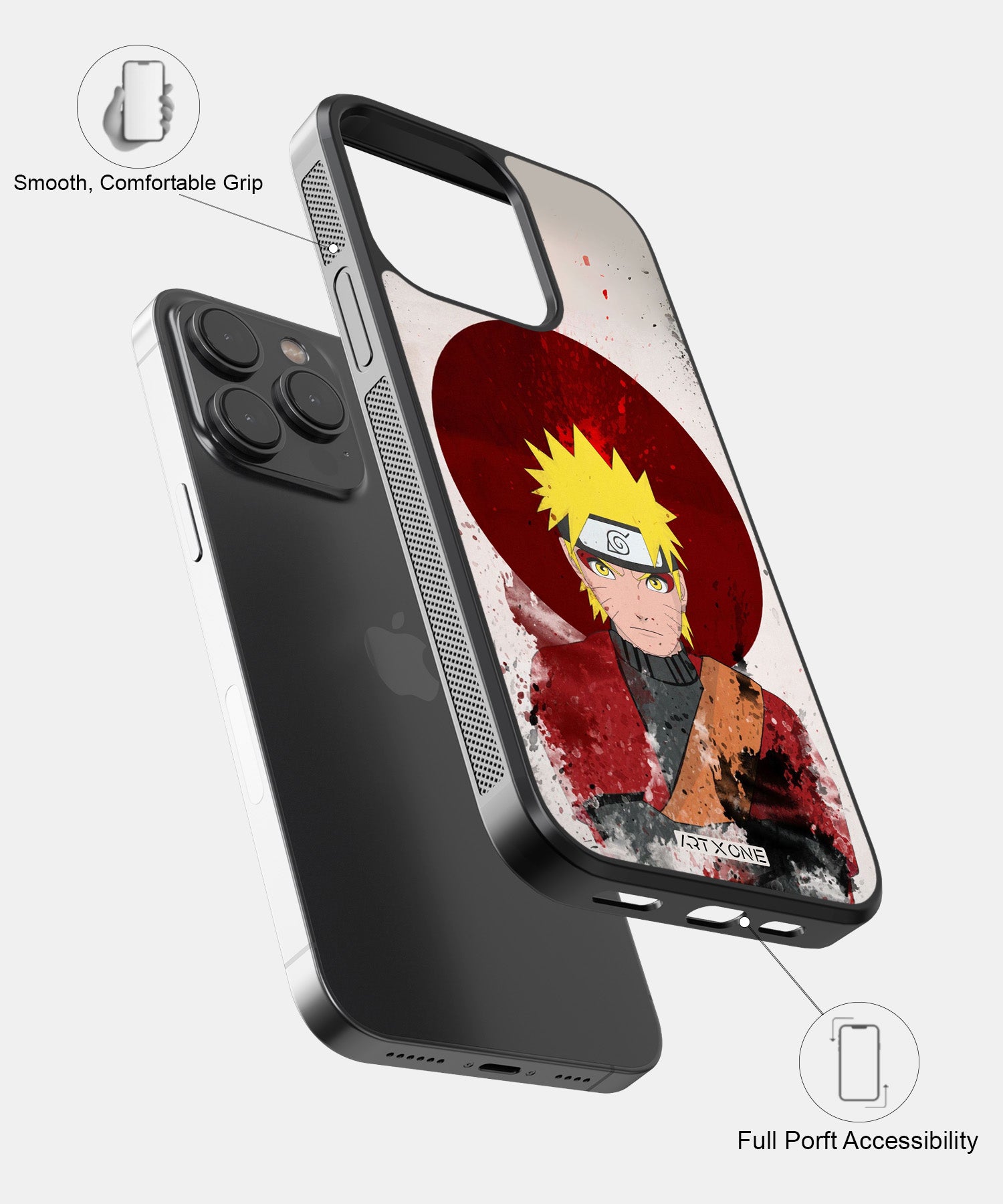 Naruto Mobile Back Cover