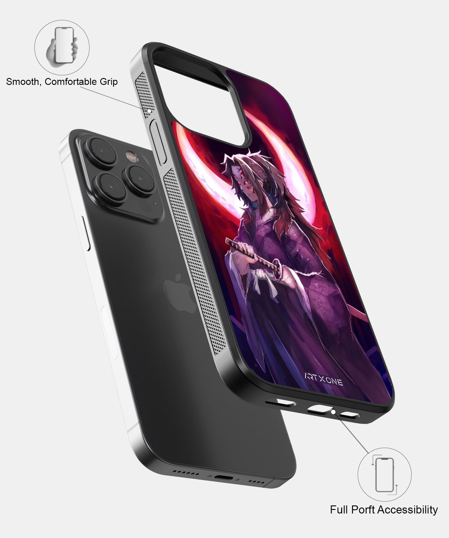 Demon (Kokushibo) Mobile Back Cover