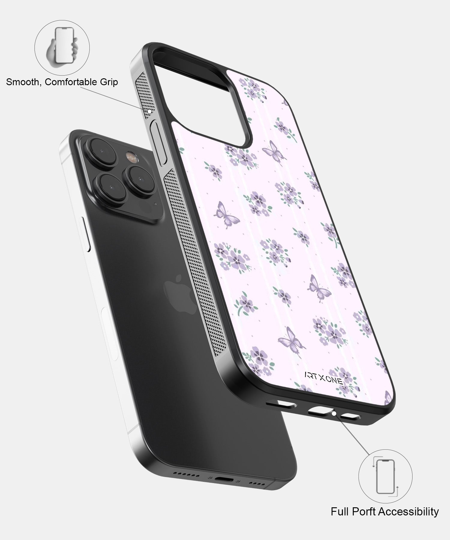 Flutter Bloom Mobile Back Cover
