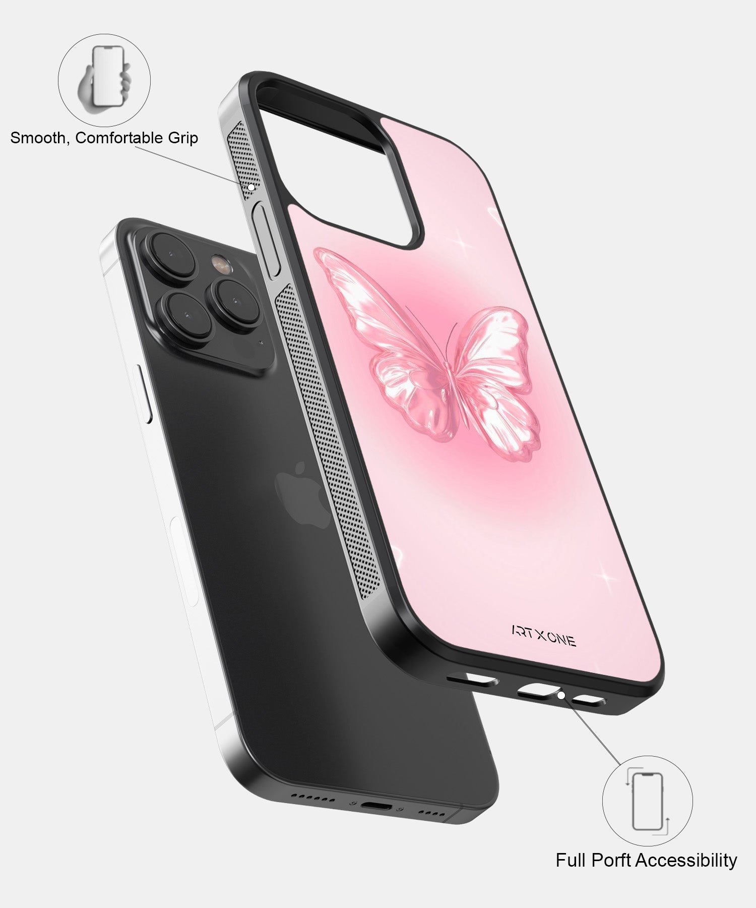 Glasswing Glow Mobile Back Cover