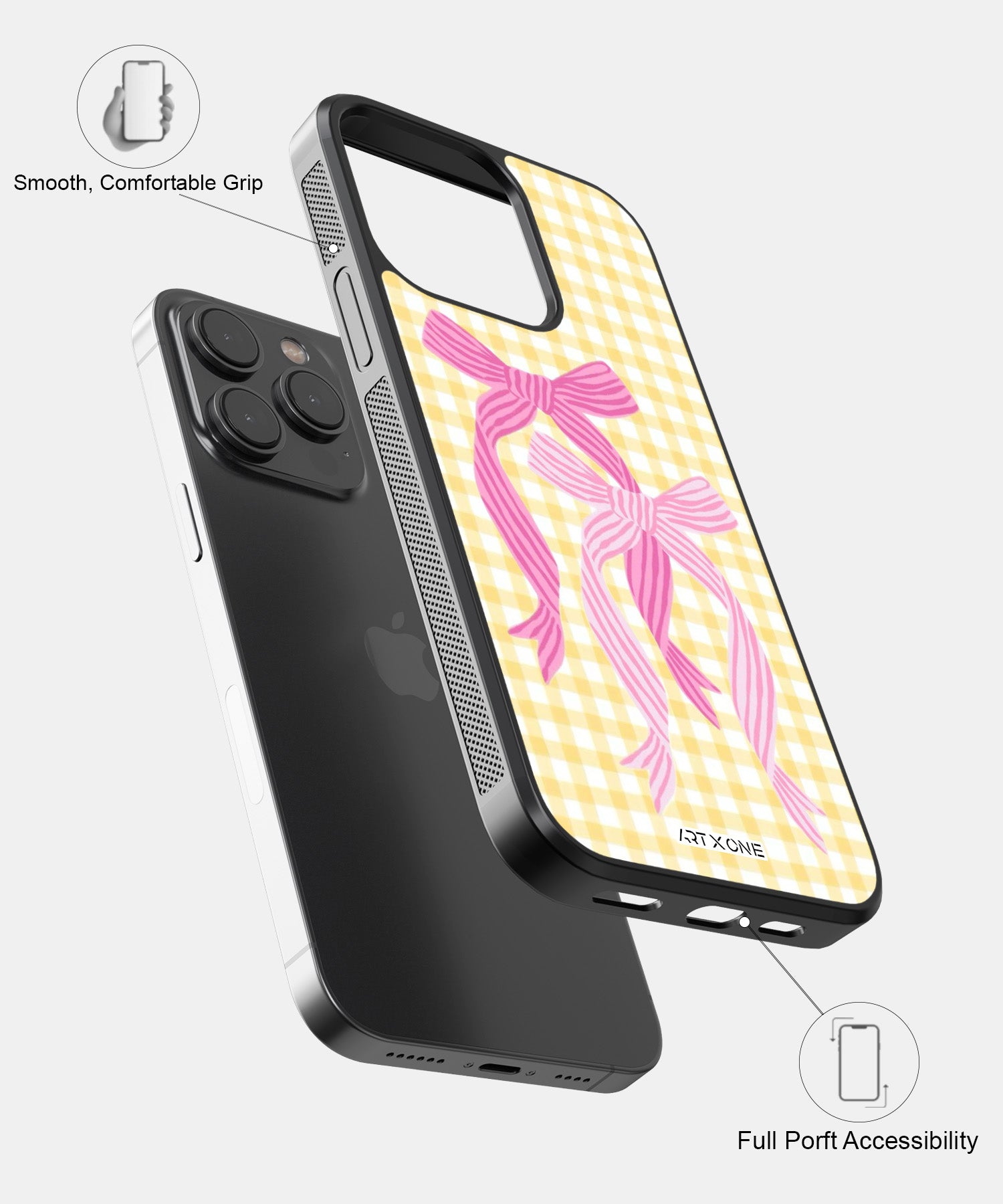 Lemonade Bows Mobile Back Cover