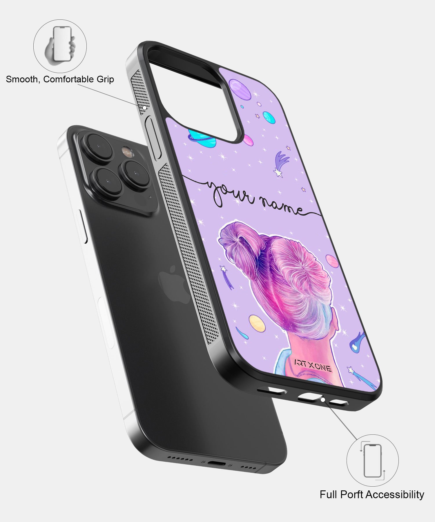Admiring Galaxy  Mobile Back  Cover