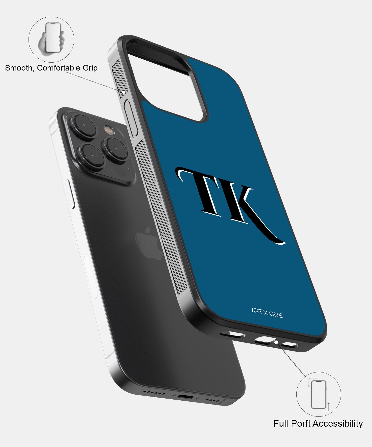 Stylish Blue Mobile Back Cover