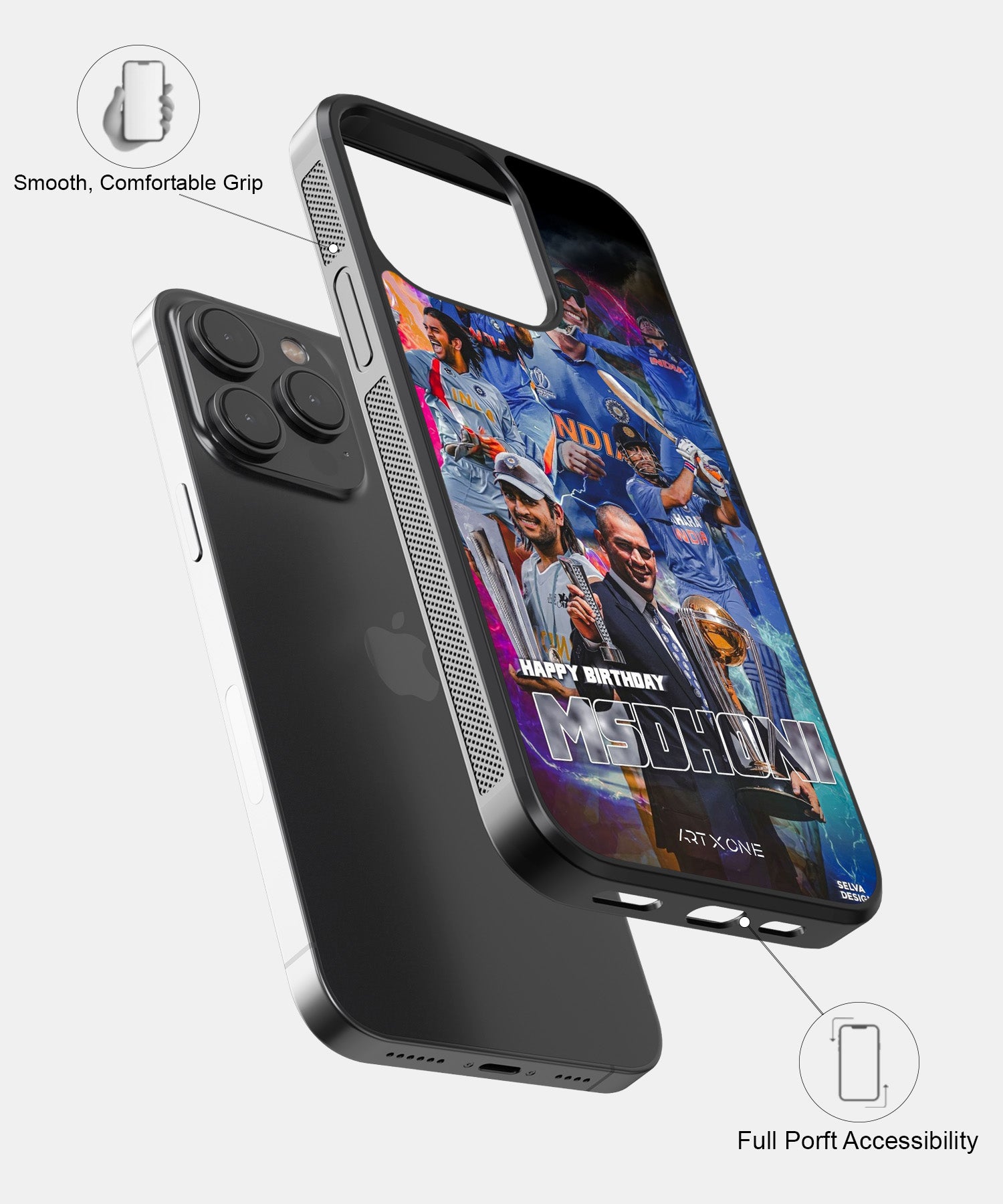 Best Captain Dhoni Mobile Back Cover