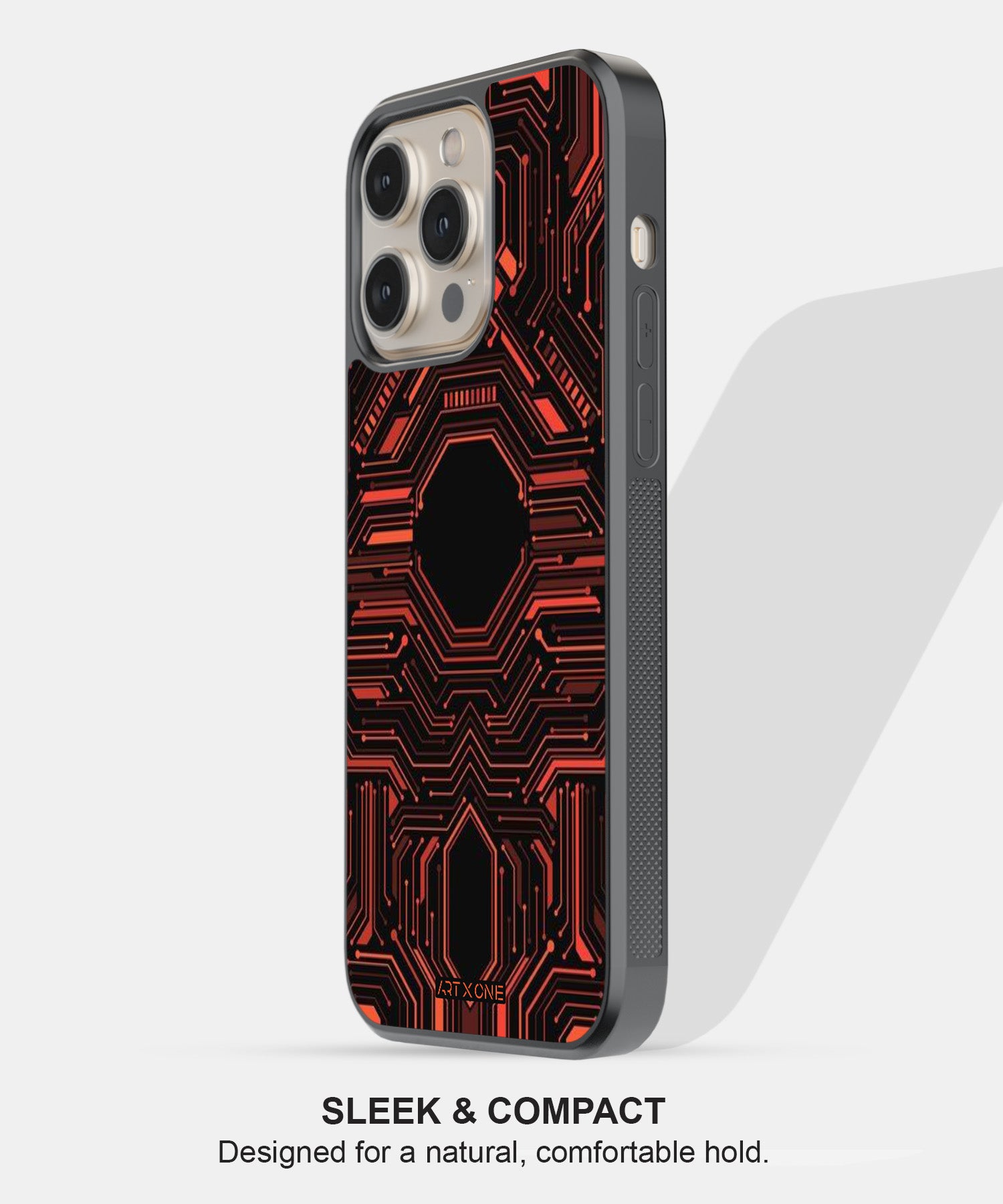 Abstract Futuristic Pattern Mobile Back Cover