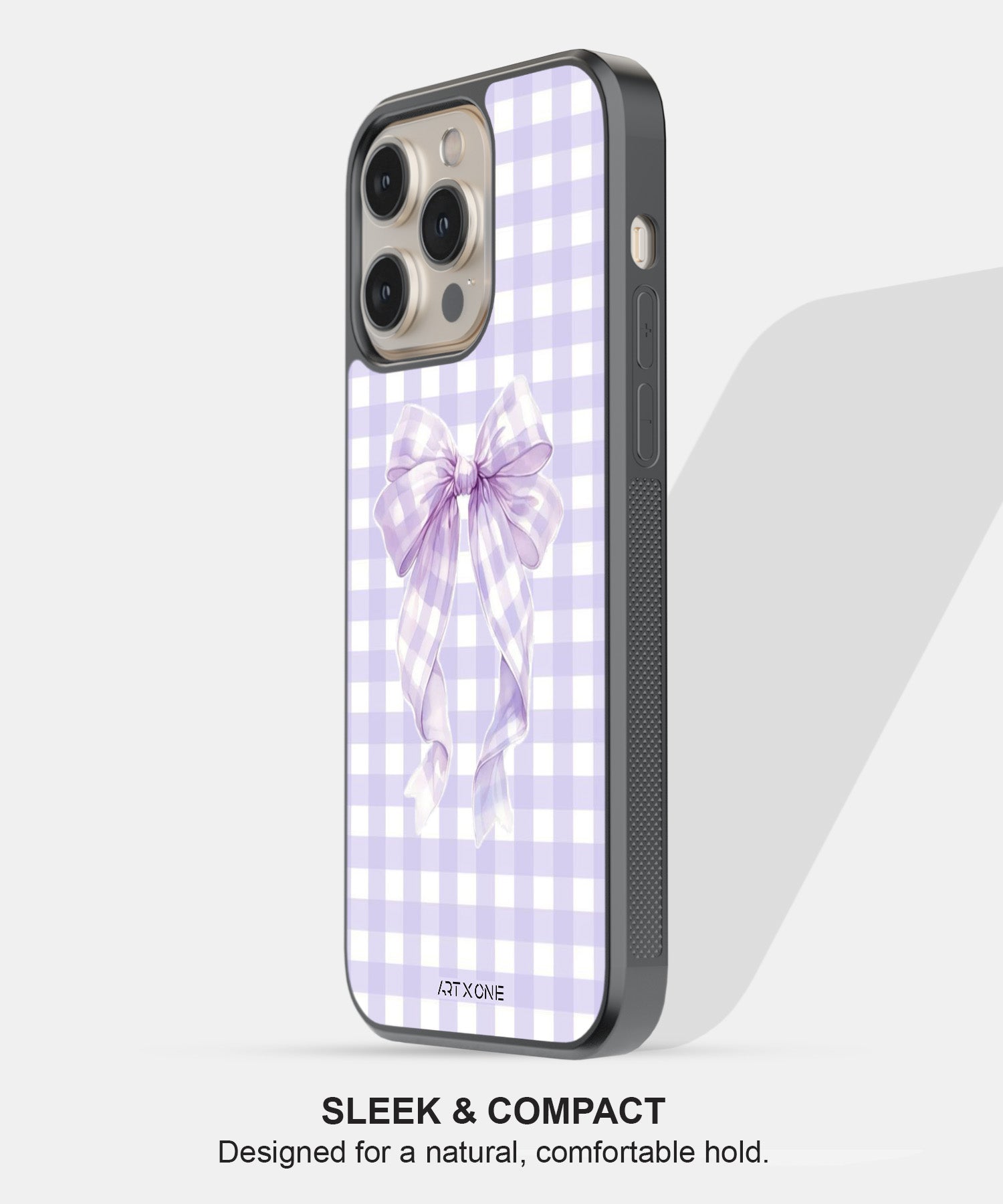 Glam Gingham Mobile Back Cover