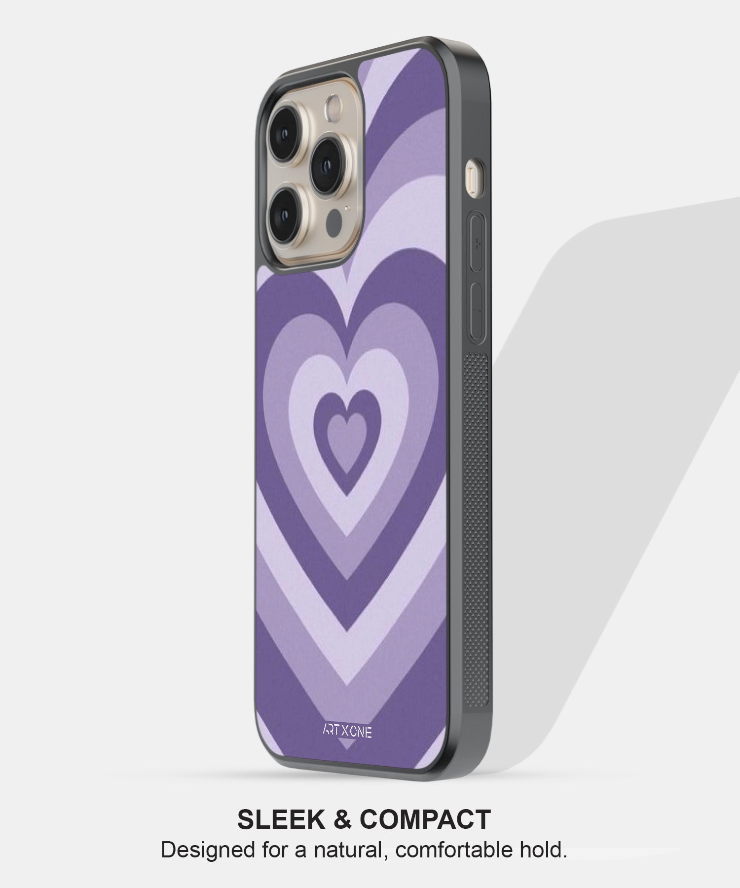 Y2K Pastel Purple Retro Hearts