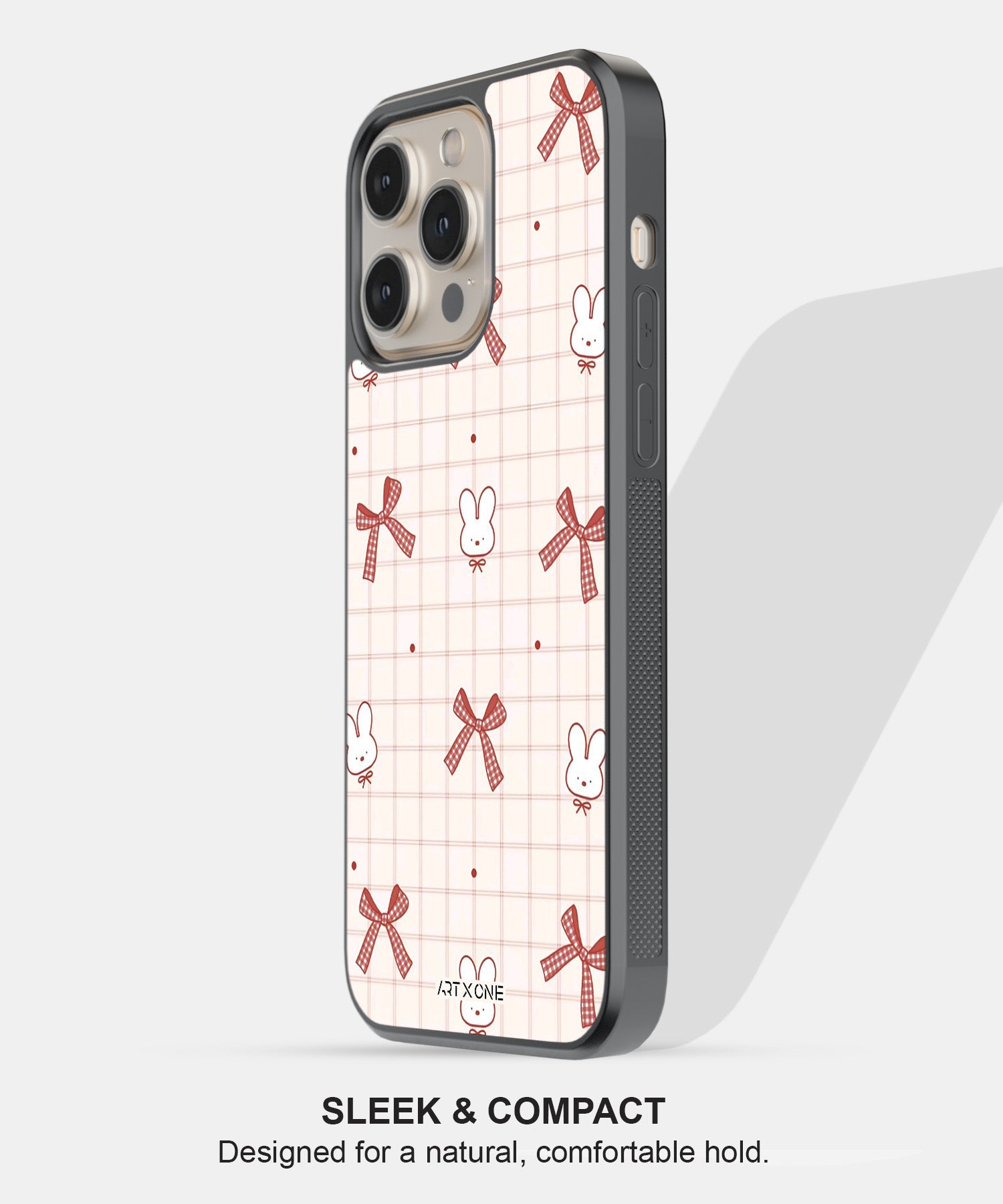 Gingham Hop Mobile Back Cover