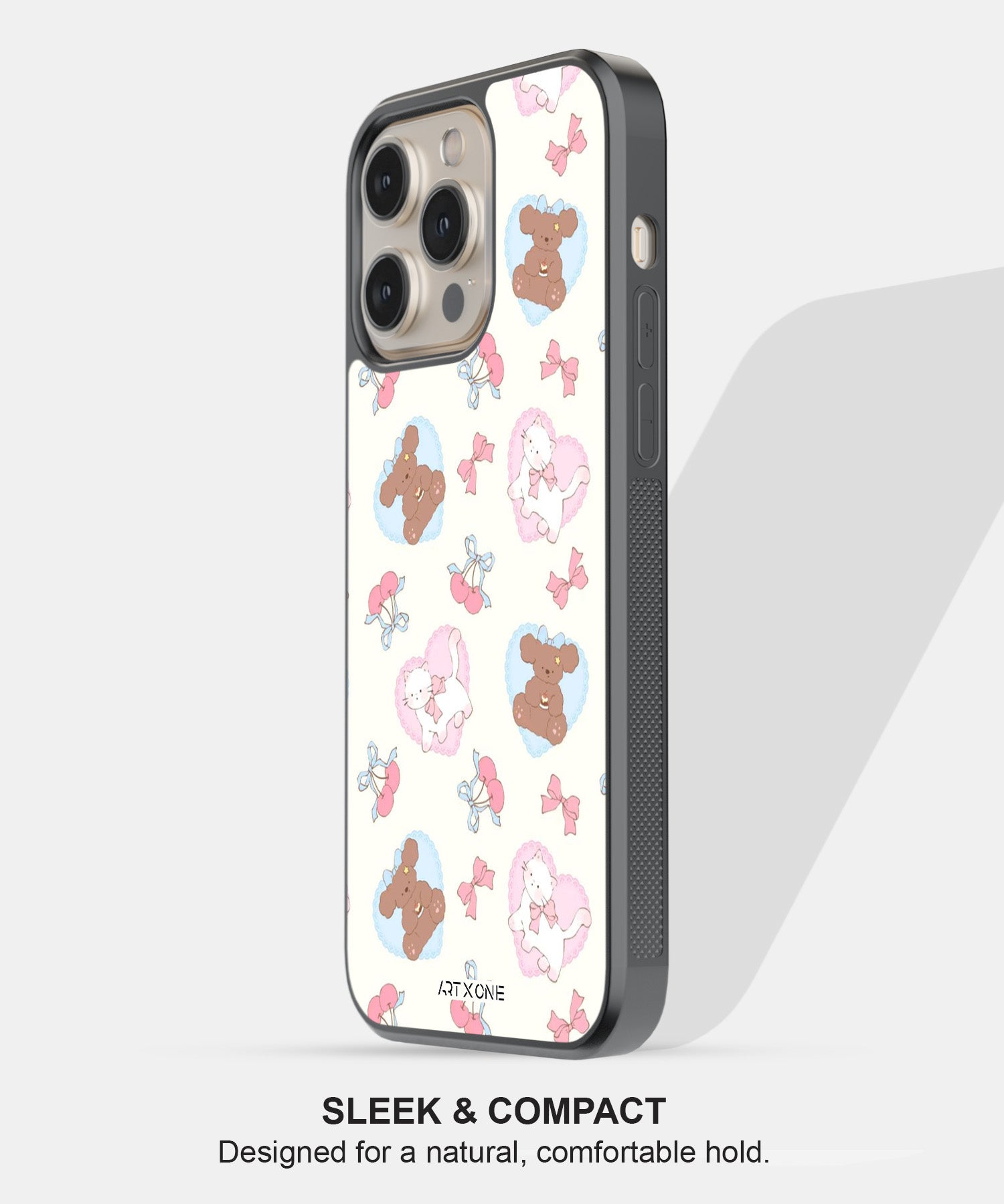 Cutie Heart Crew Mobile Back Cover
