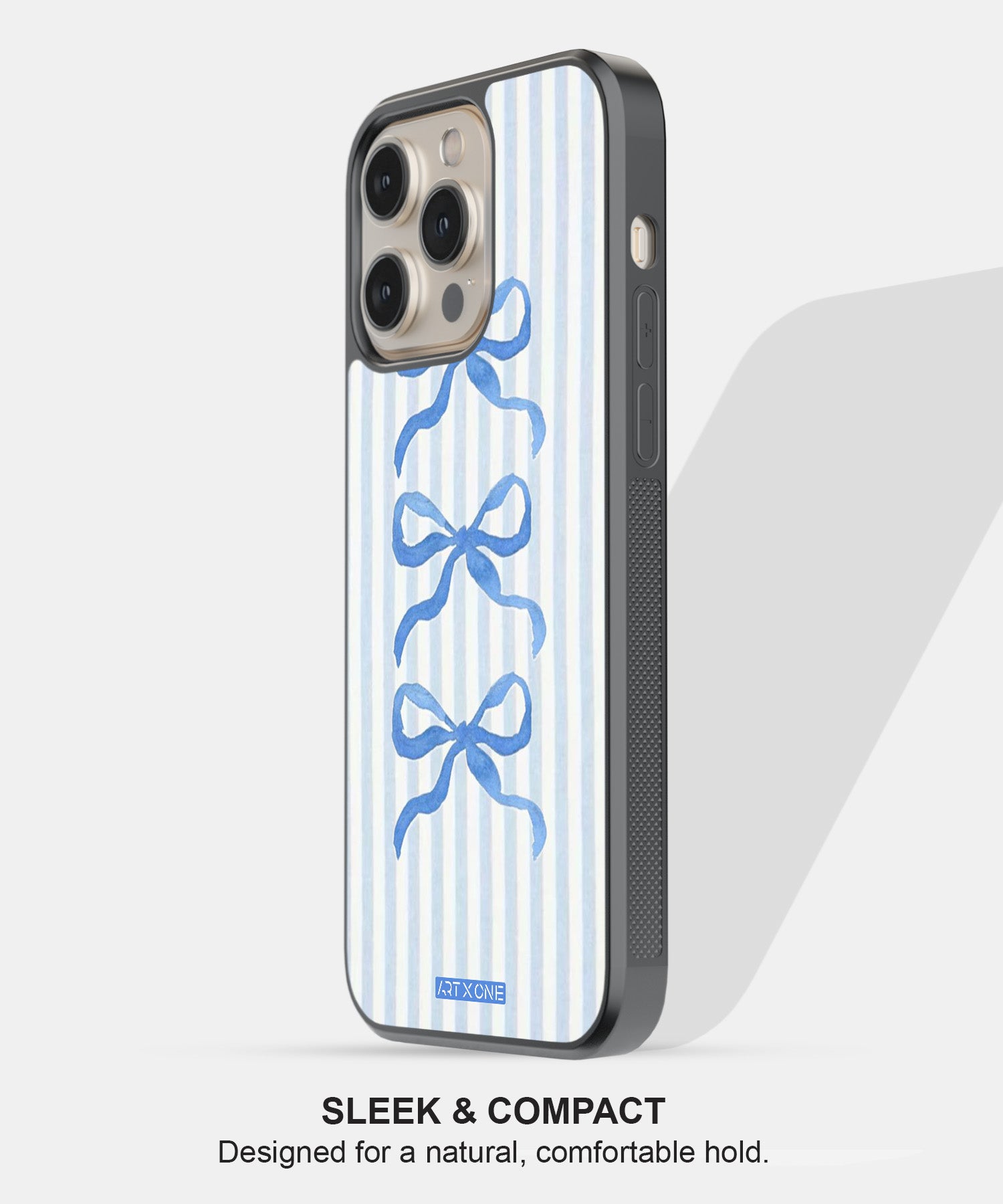 Striped Serenity Mobile Back Cover