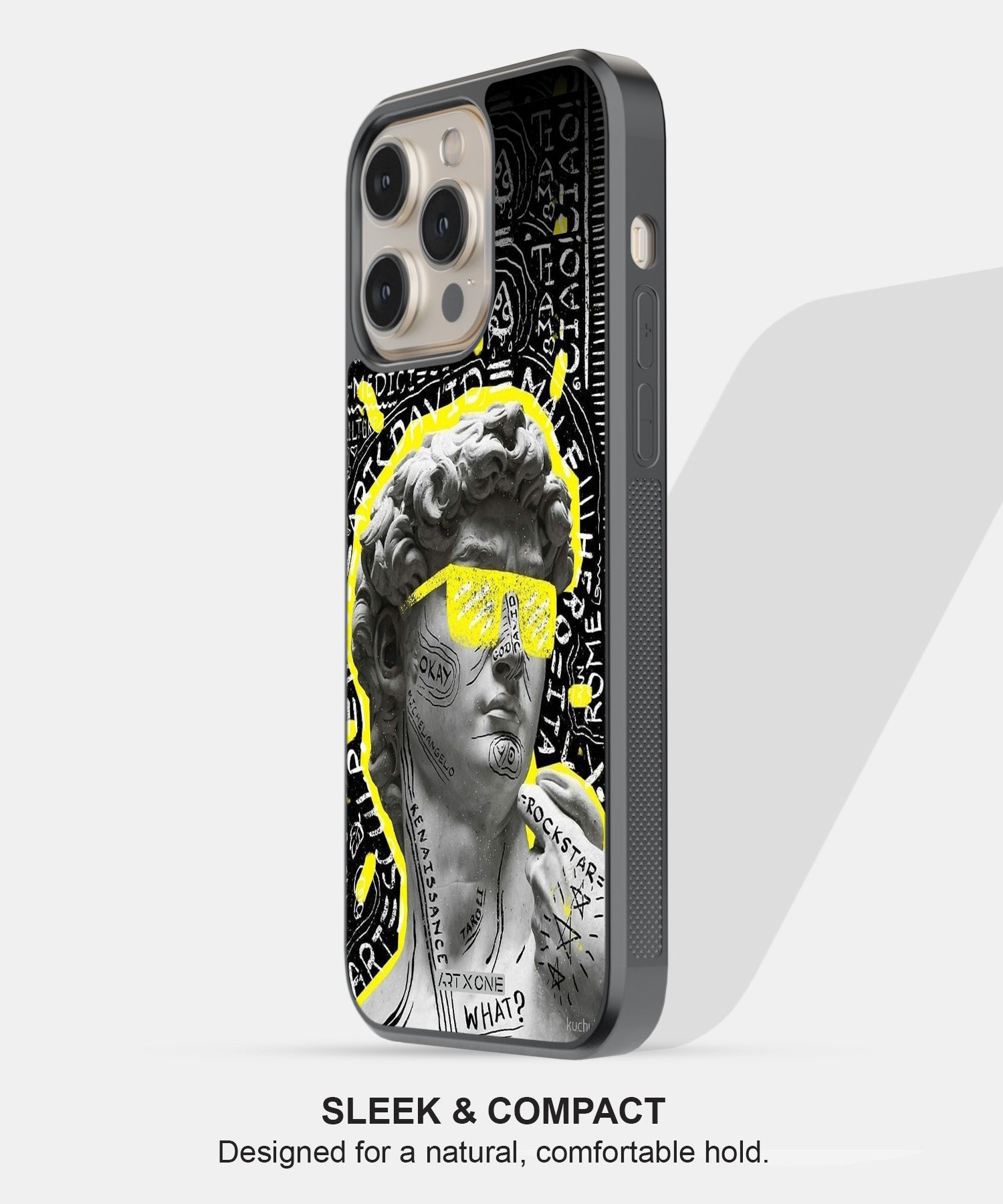 Greek God Glasses Mobile Back Cover