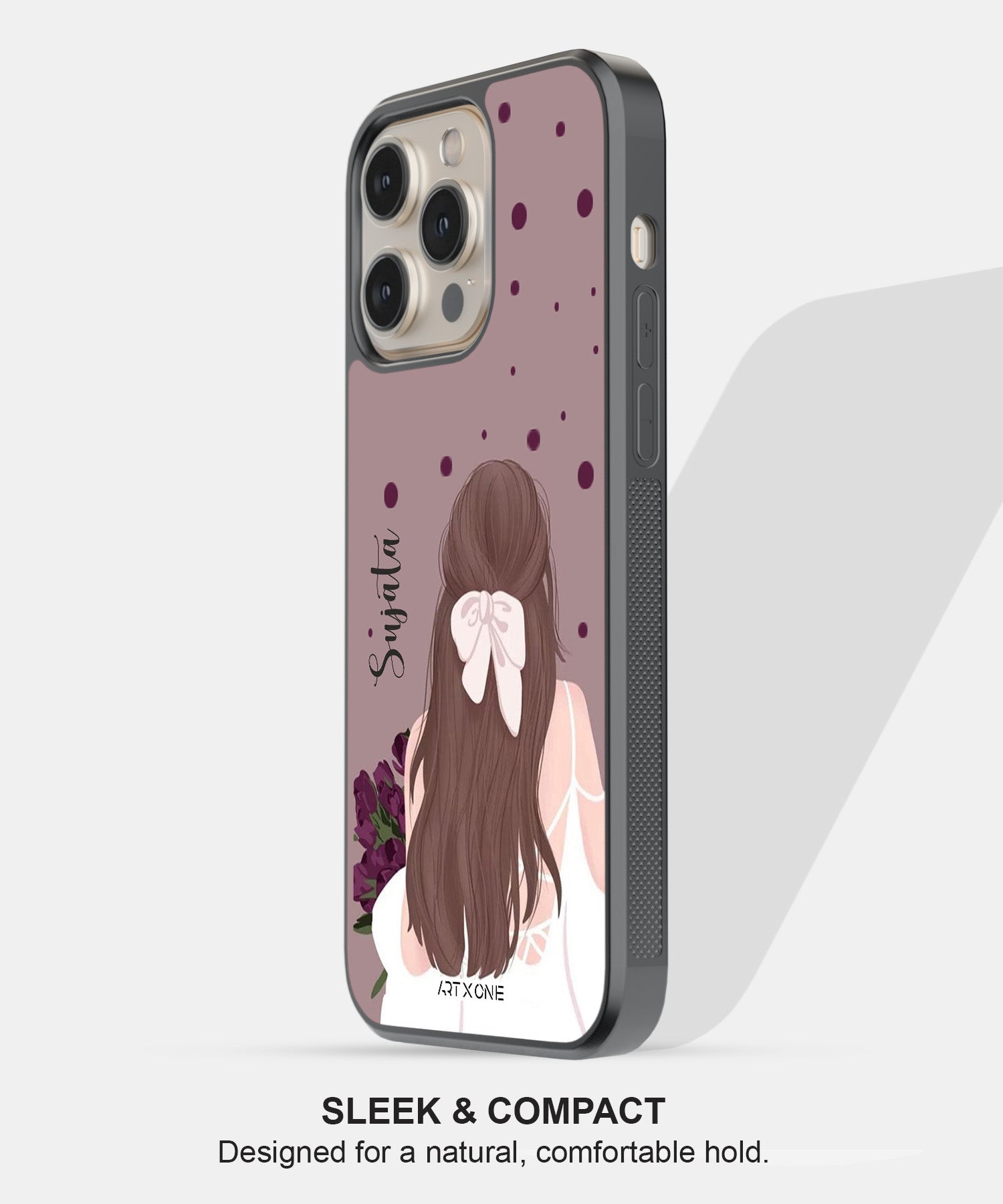 Bright Thinking Girl Mobile Back Cover