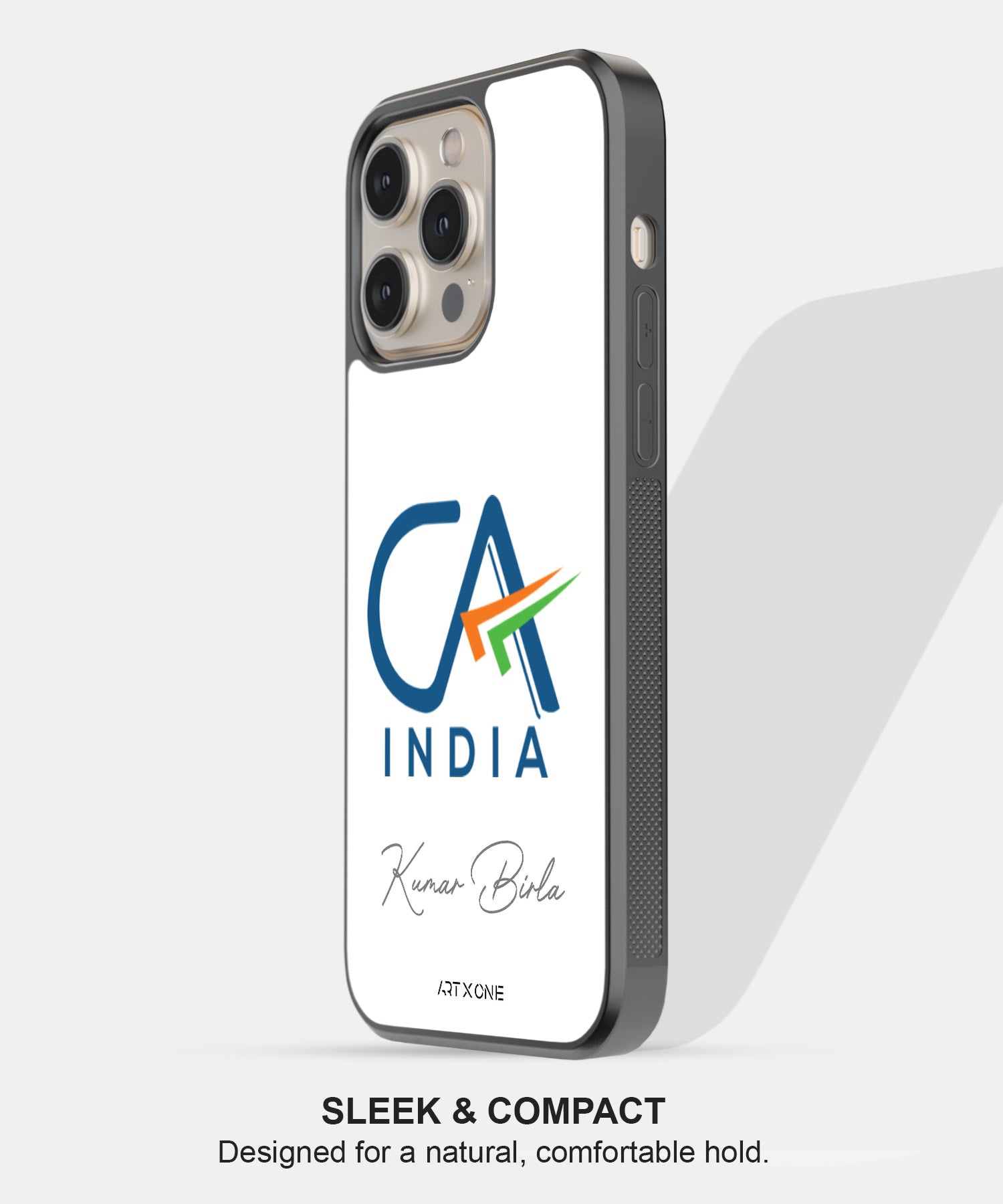 CA Logo & Name Mobile Back Cover