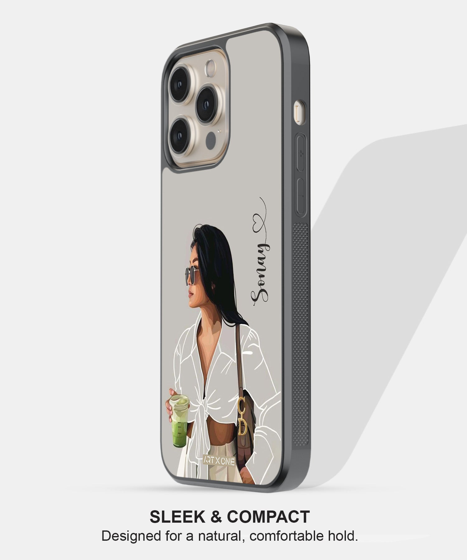 Claude Girl  Mobile Back Cover