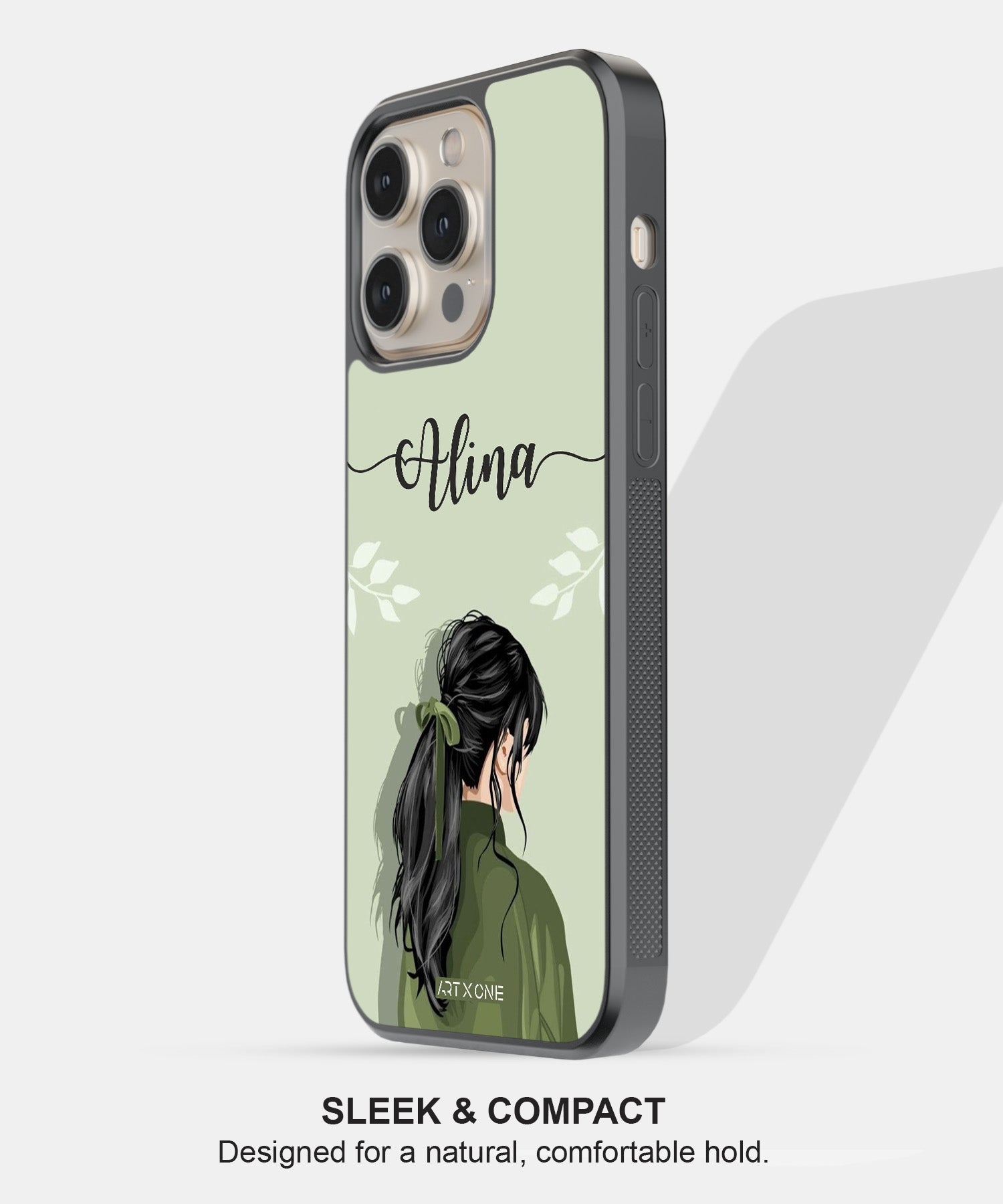 Greeny Girl Mobile Back Cover