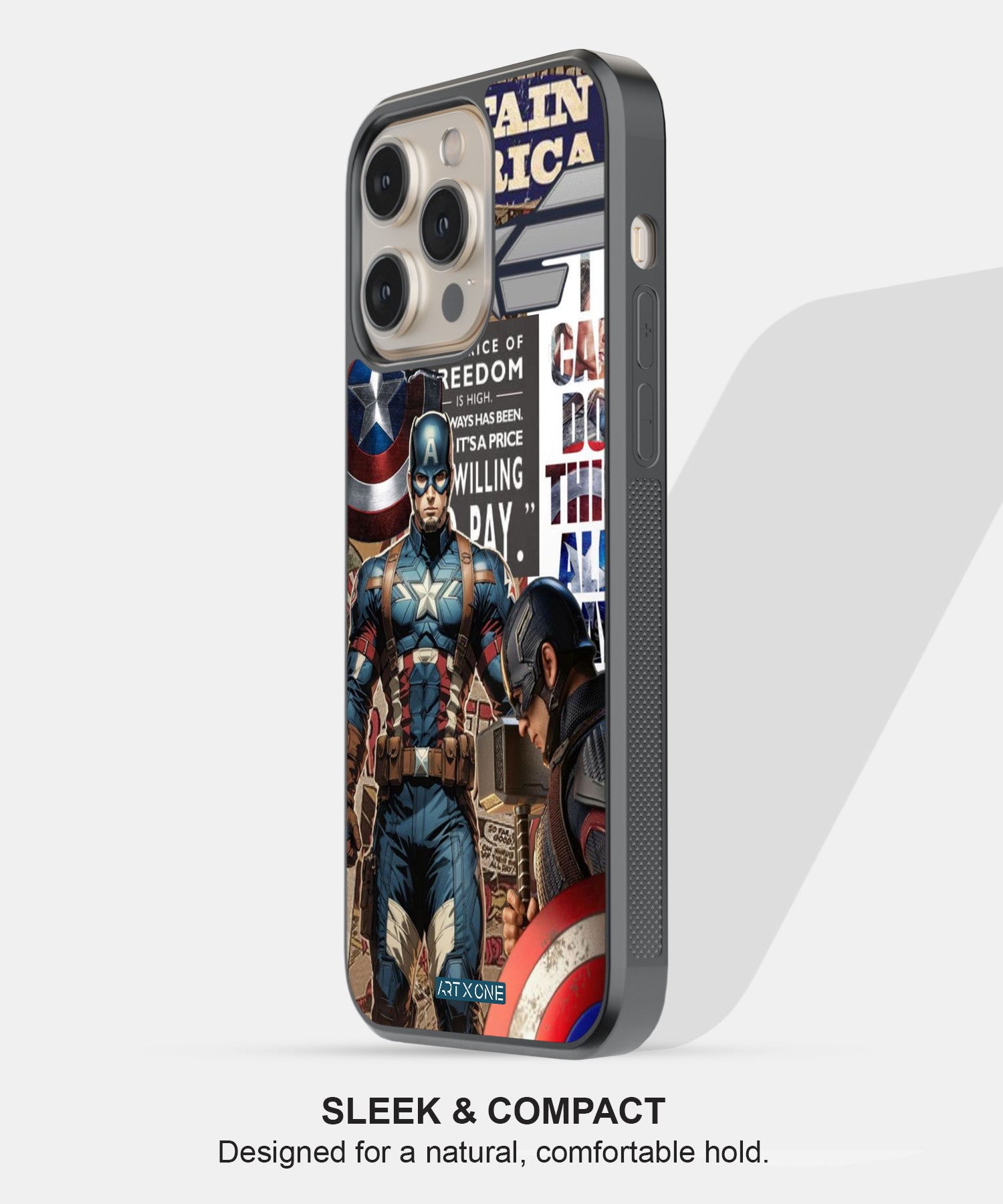 Captain American Originals Mobile Back Cover