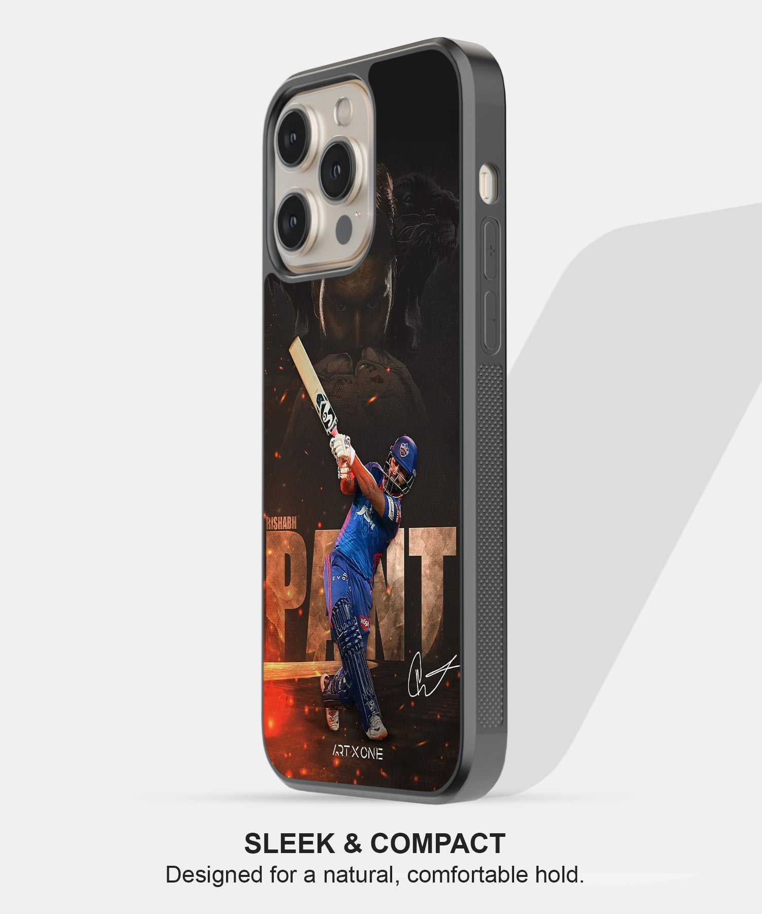 Rishabh Pant Mobile Back Cover
