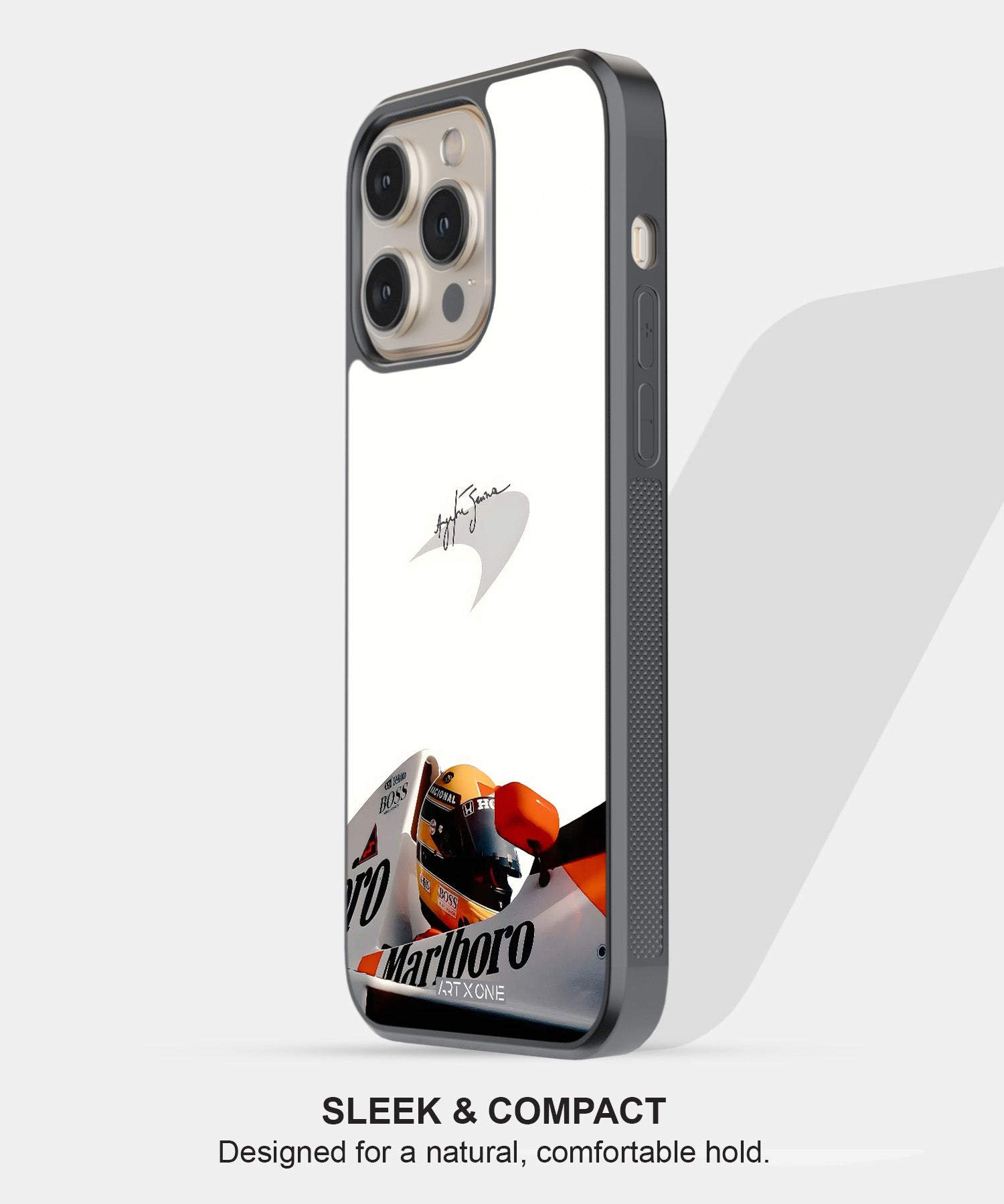 Ayrton Senna Malboro Mobile Back Cover