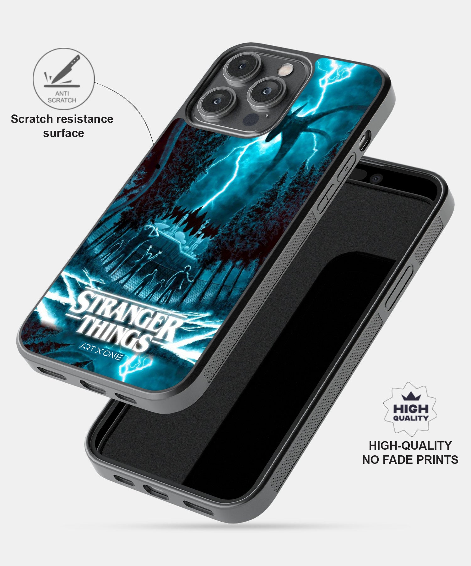 Stranger Things Netflix Mobile Back Cover
