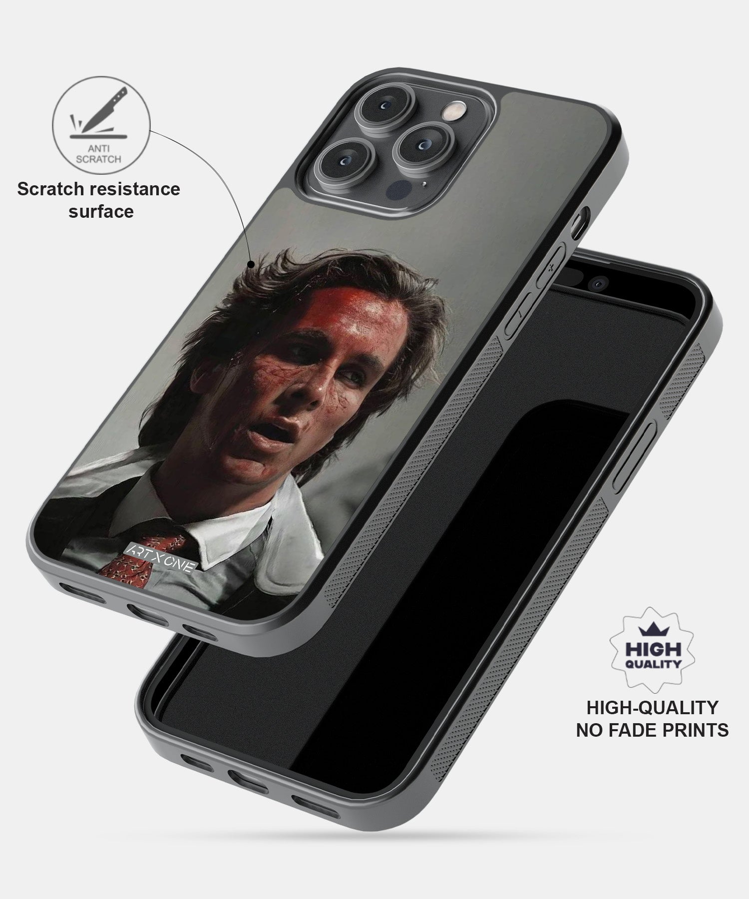 Patrick Bateman Patrick Bateman Psycho Mobile Back Cover
