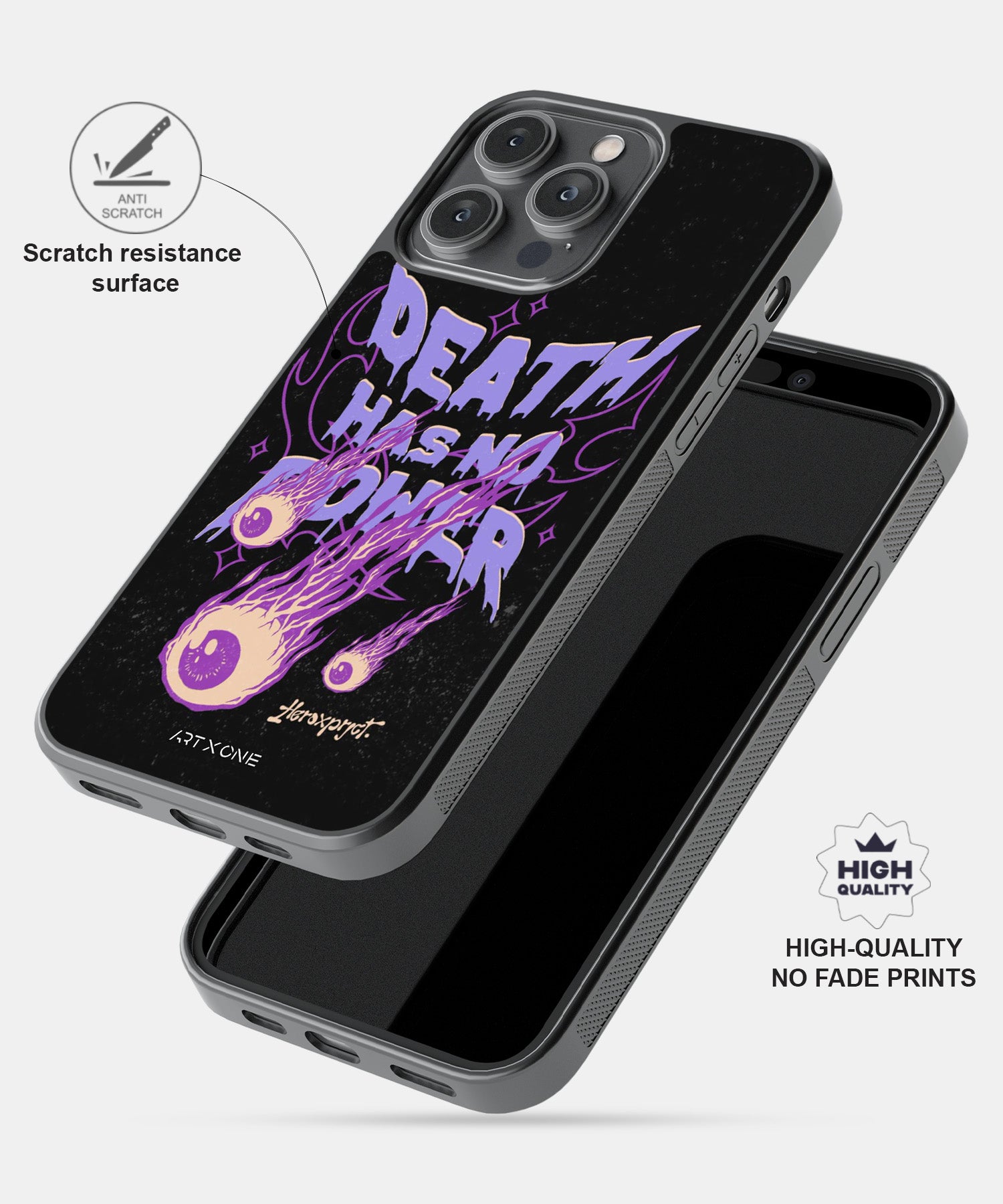 Death has no Power Mobile Back Cover