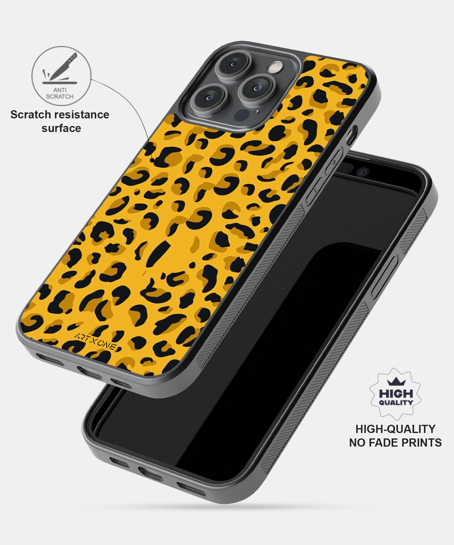 Yellow Leopard Print