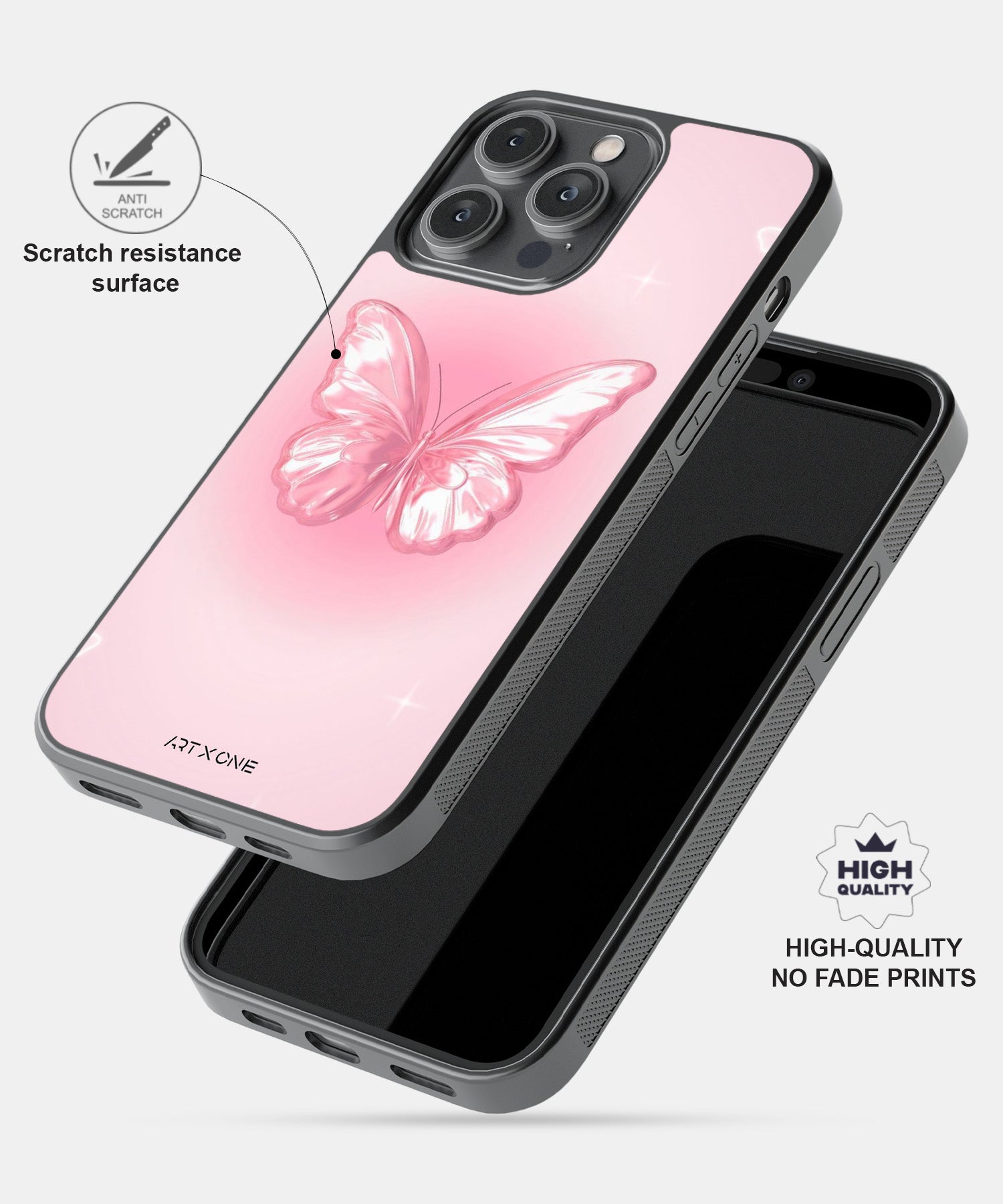 Glasswing Glow Mobile Back Cover