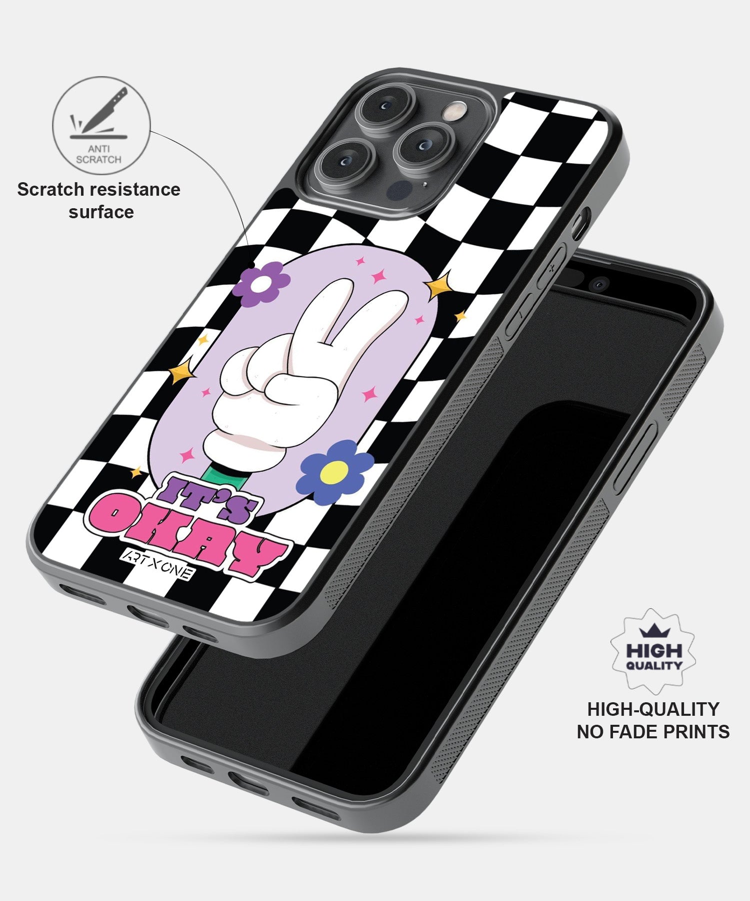 It's Okay Checkered