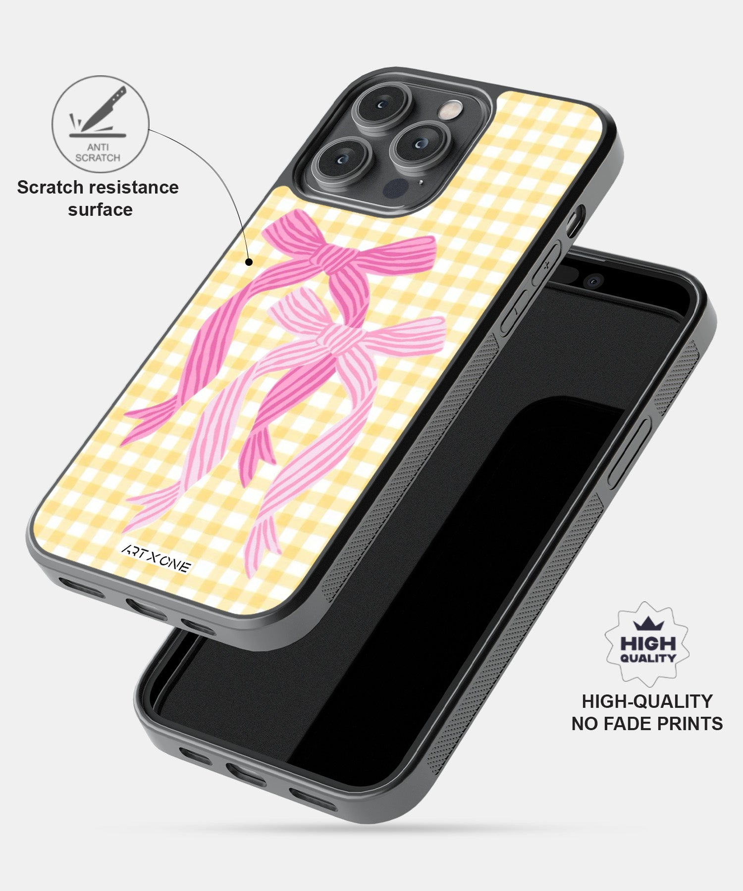 Lemonade Bows Mobile Back Cover