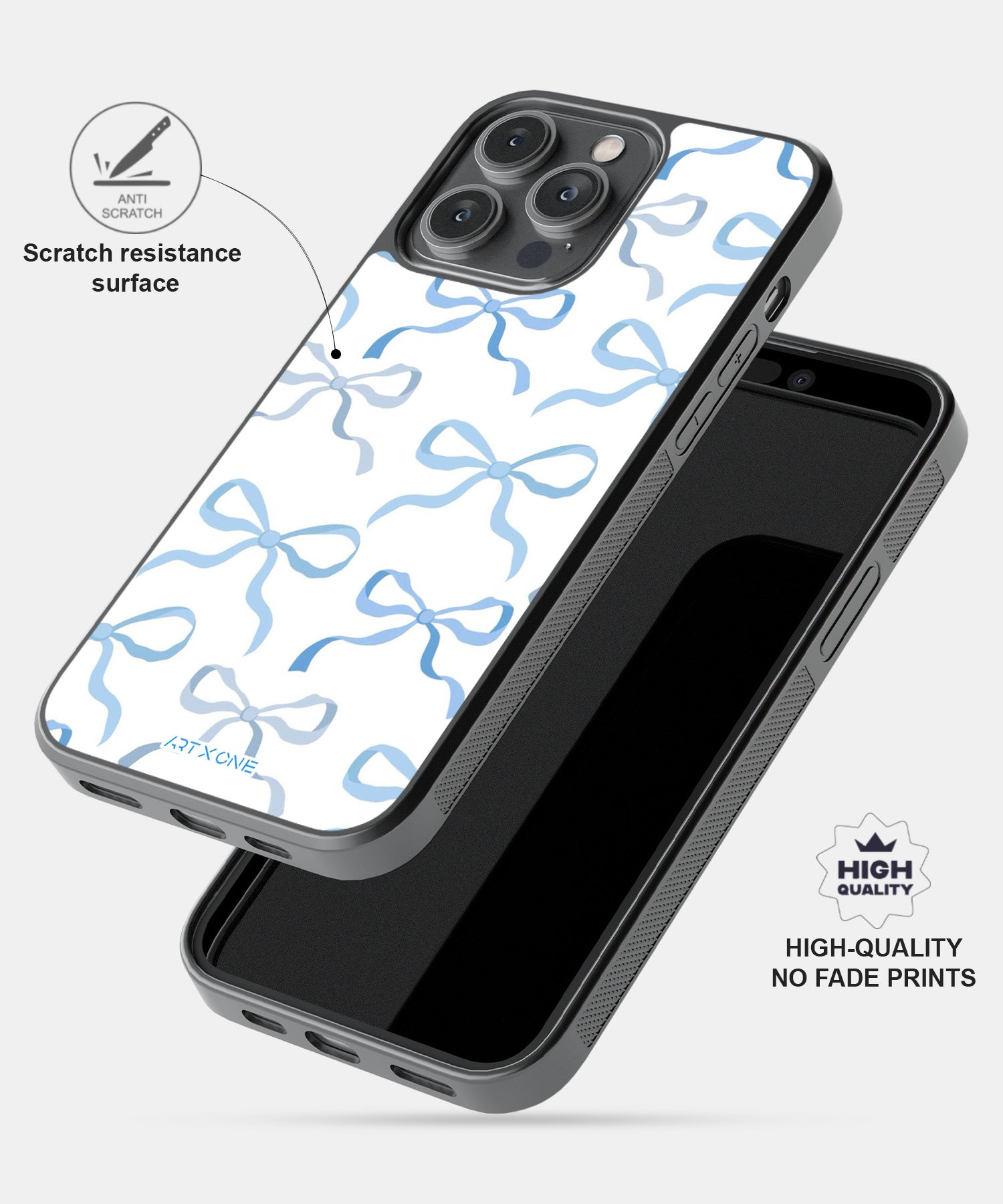 Bluebell Bows Mobile Back Cover