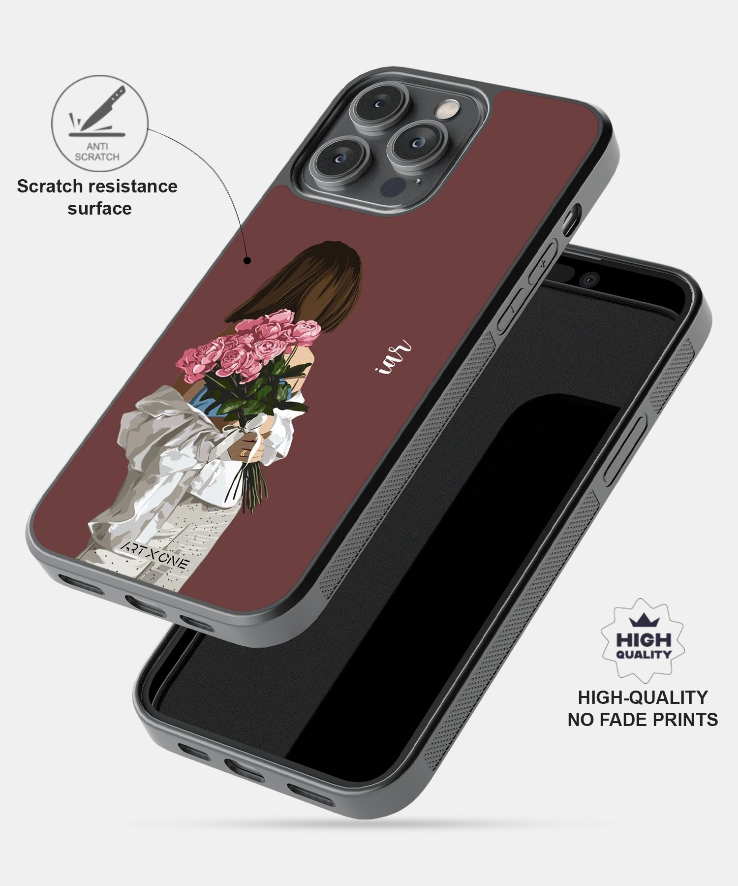 Bookey Girl Mobile Back Cover