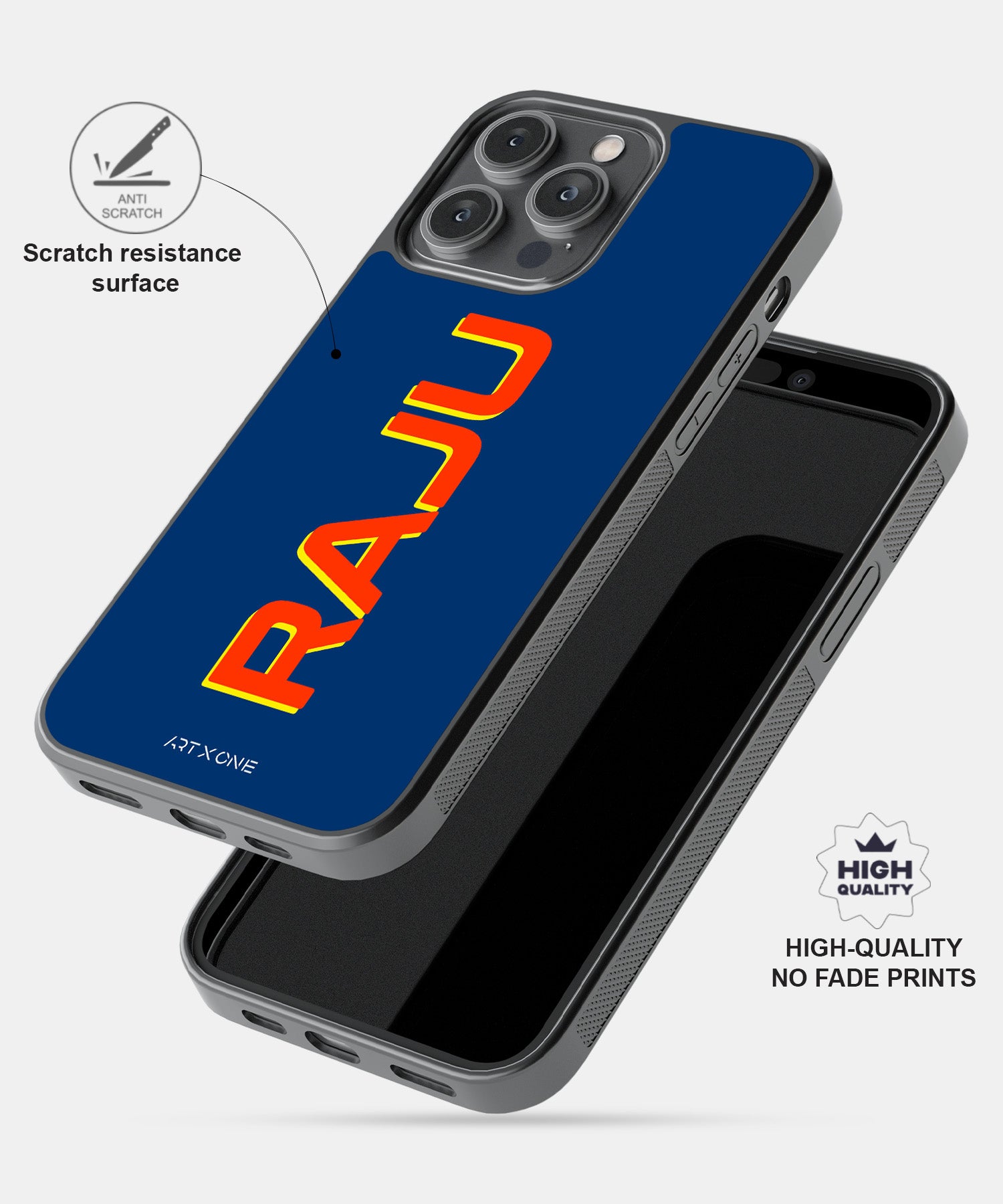 Dark Blue Mobile Back Cover