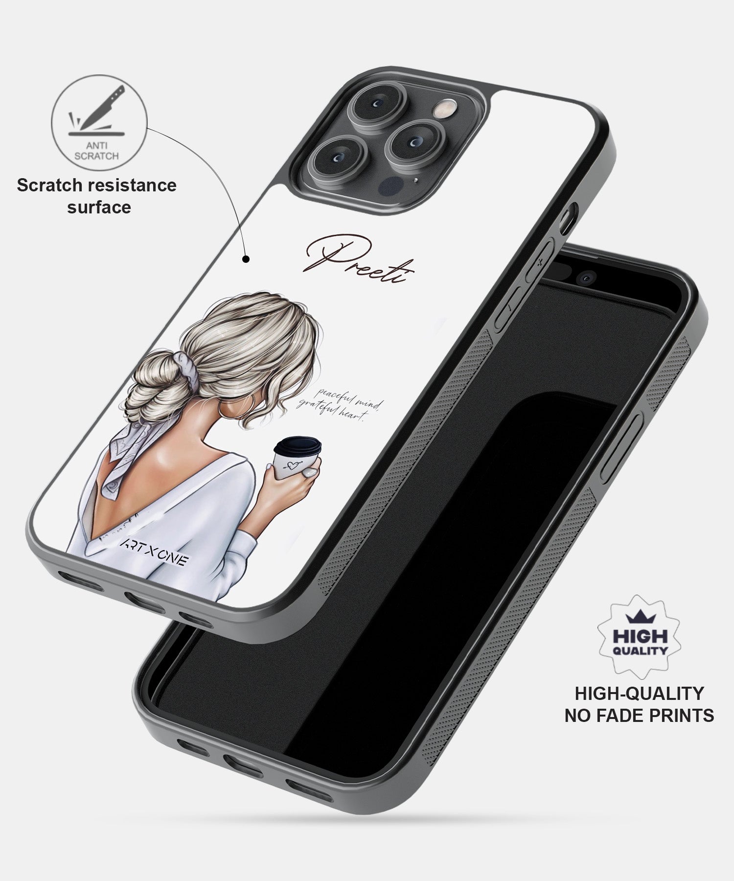 Grateful Girl Mobile Back Cover
