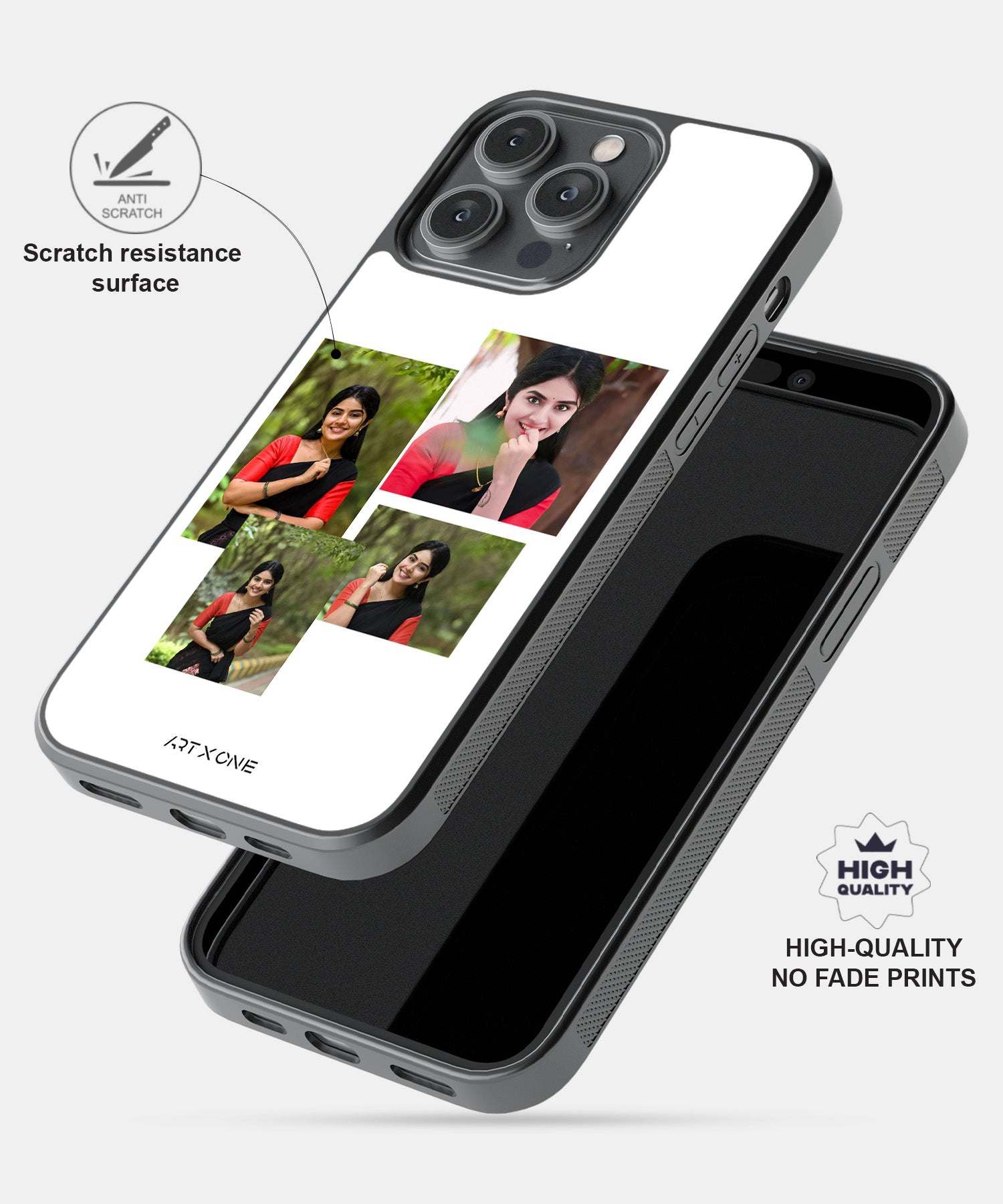 Photo Card Template Mobile Back Cover