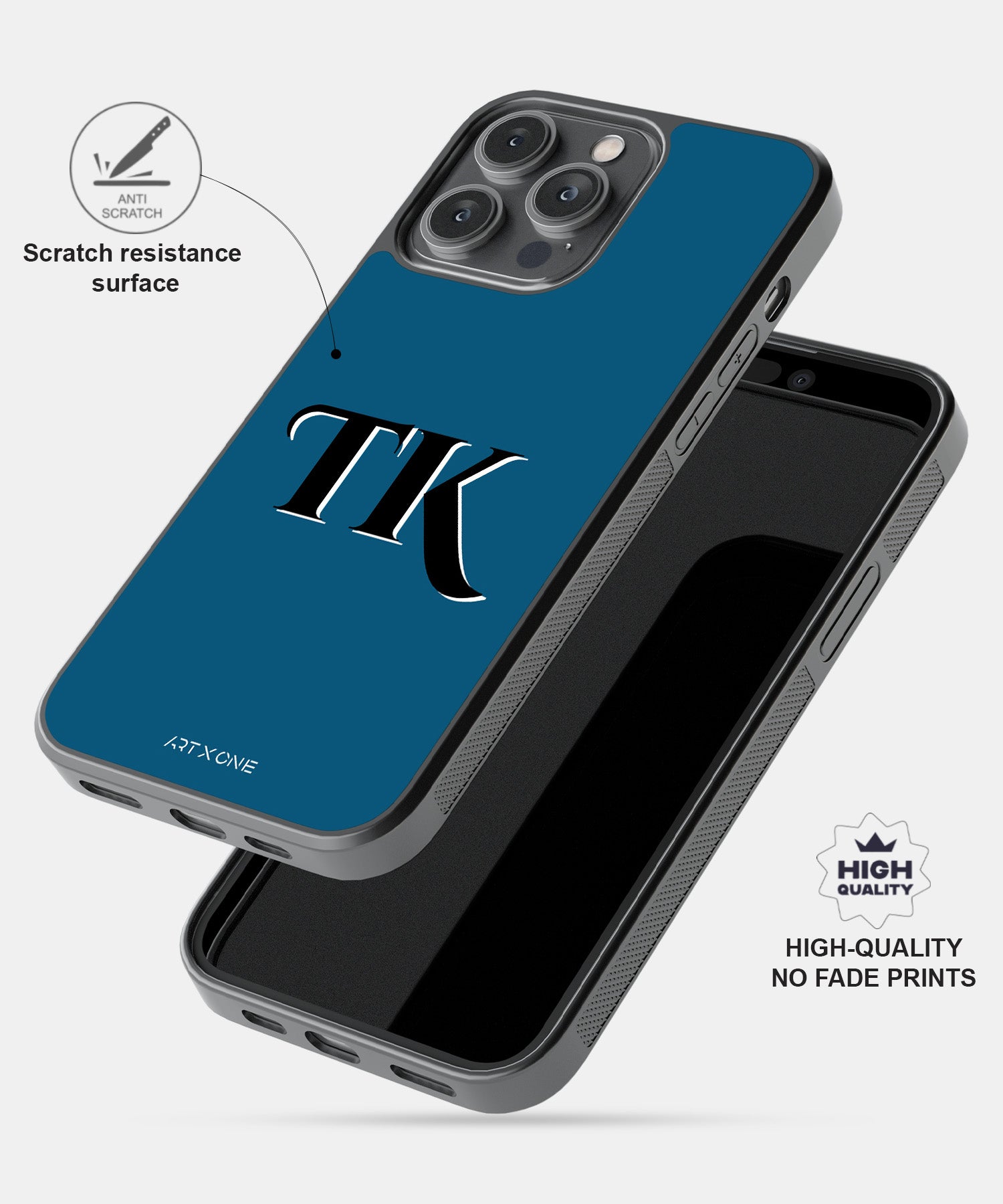 Stylish Blue Mobile Back Cover