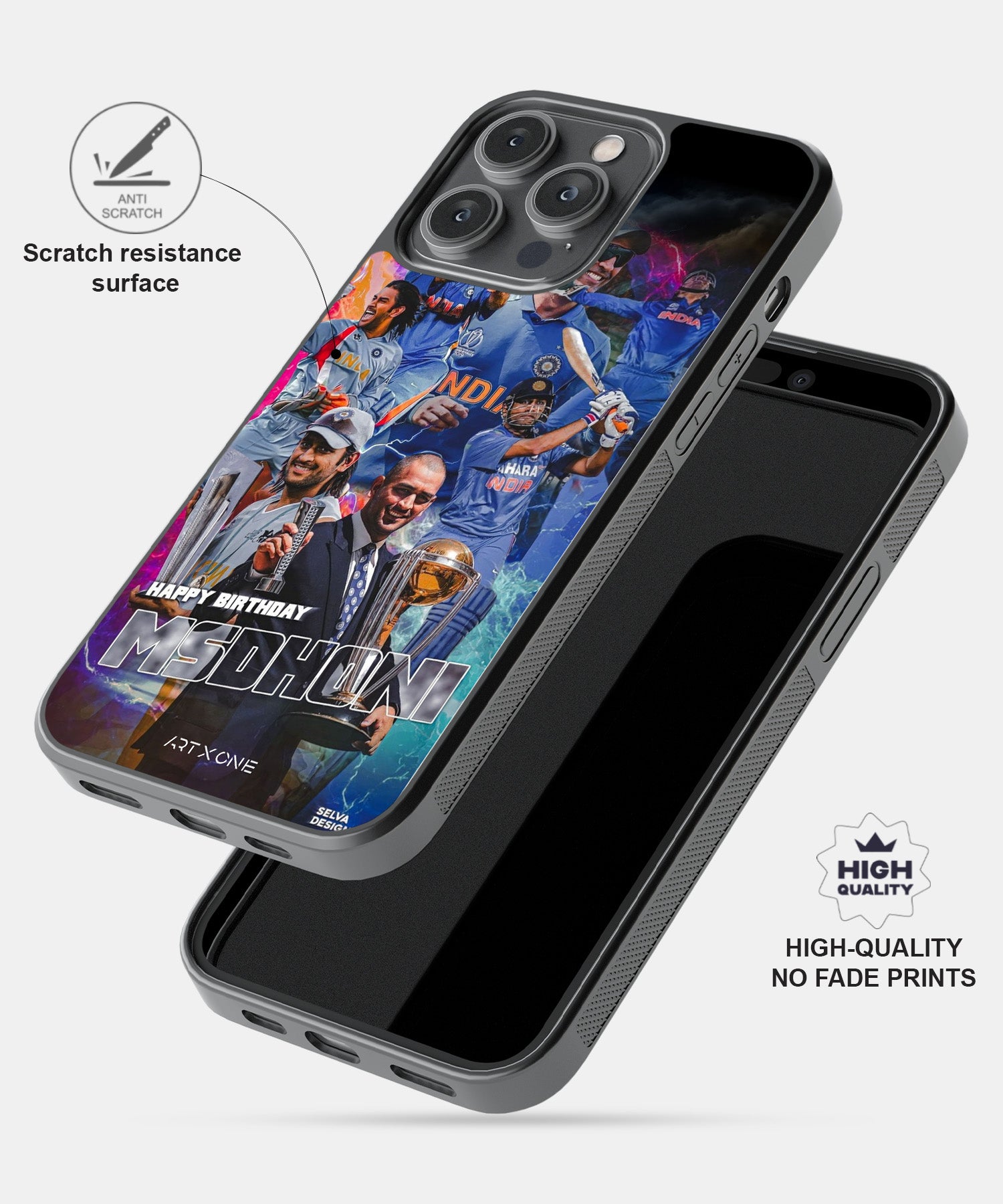 Best Captain Dhoni Mobile Back Cover