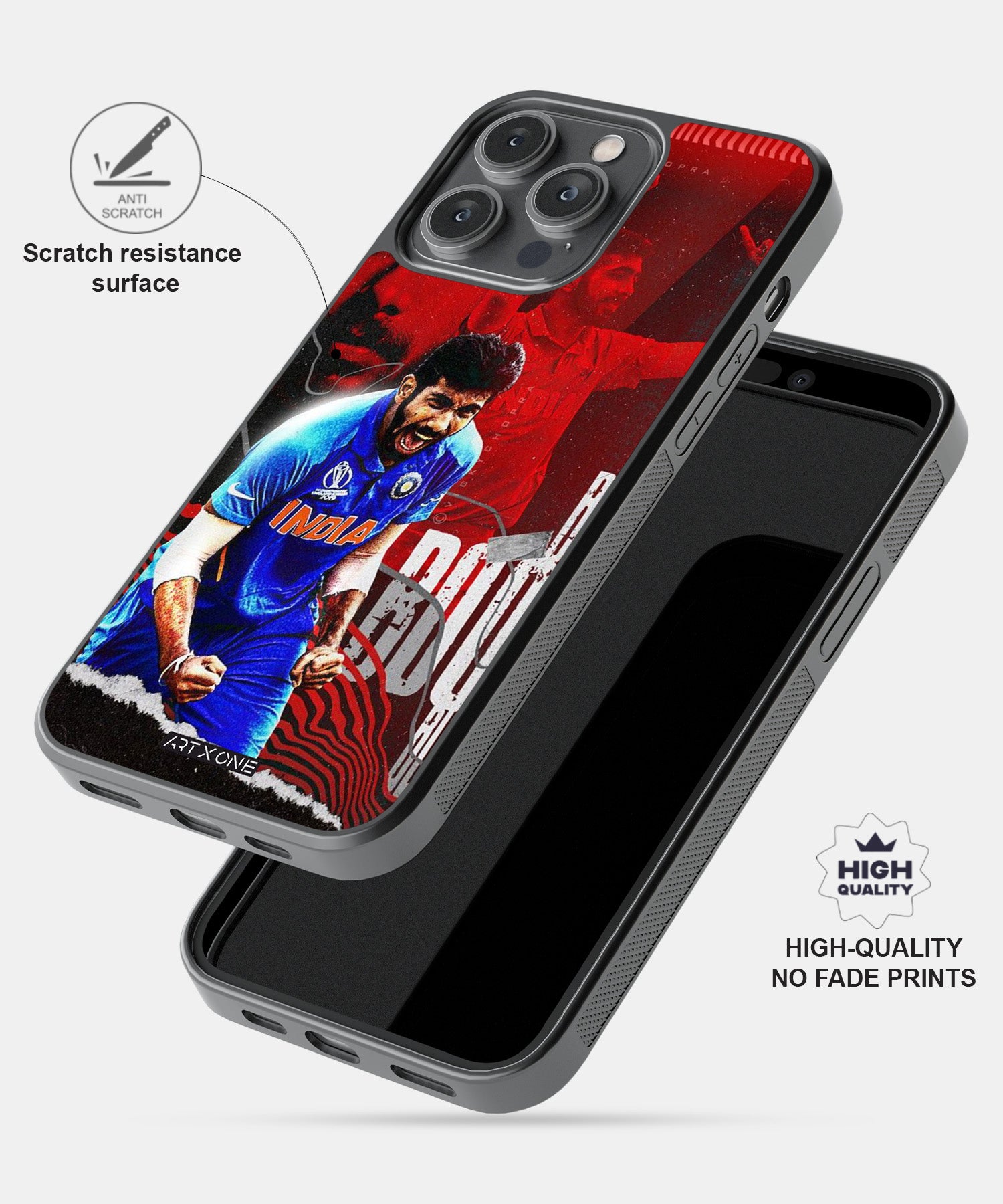 Jasprit Bumrah Mobile Back Cover