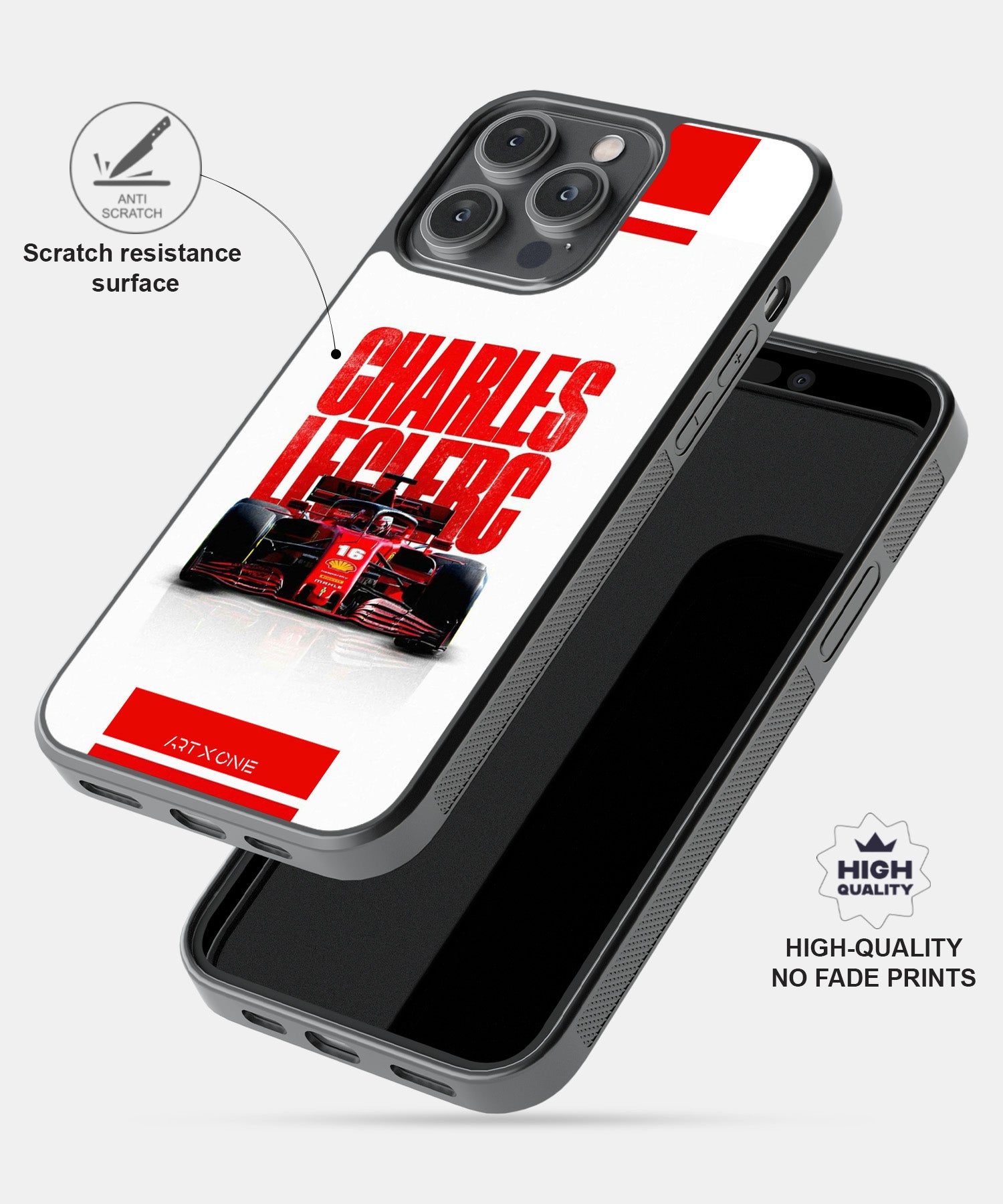 Charles Leclerc Mobile Back Cover