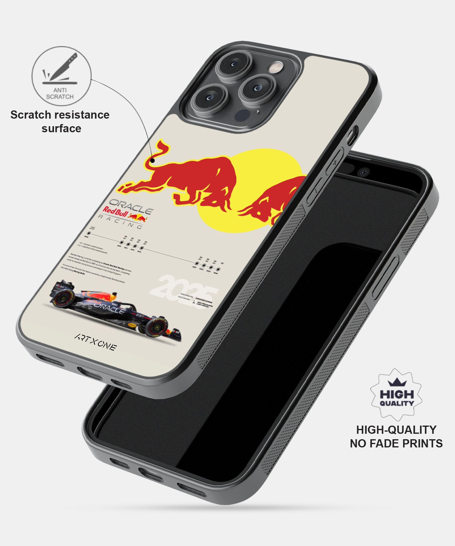 Redbull Racing Mobile Back Cover