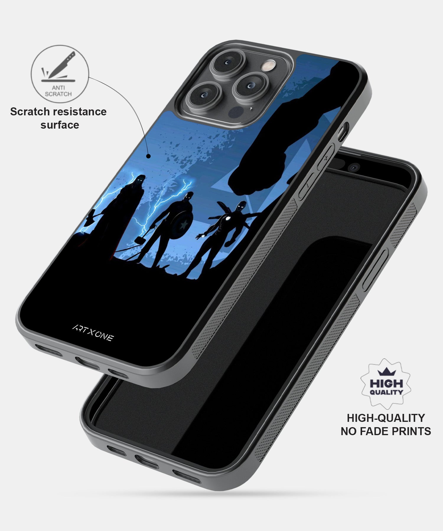 Marvel Trinity Mobile Back Cover